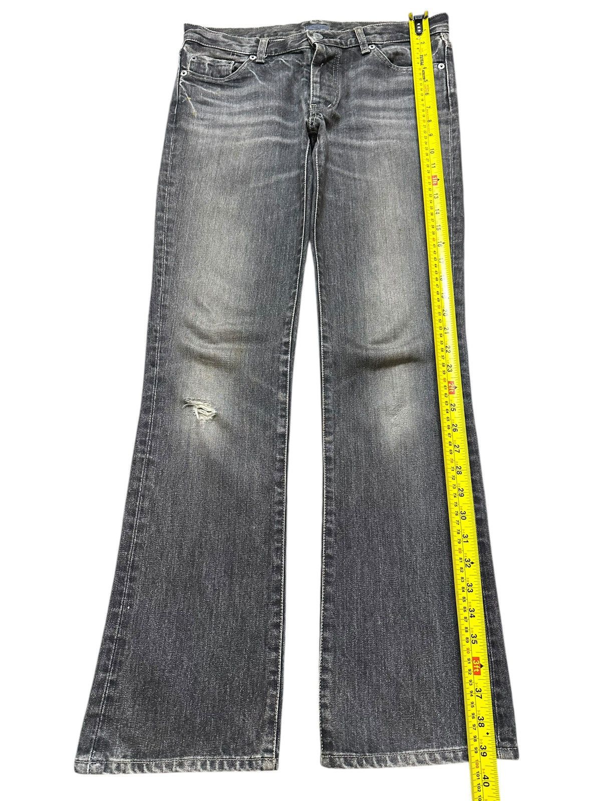 14th Addiction Vintage Japanese Brand Faded Stone Wash Style Bootcut Jeans Size US 31 - 12 Thumbnail