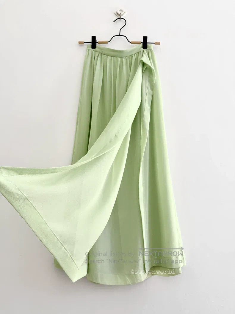 Comme des Garcons Comme Des Garcons size S Emerald Green Double-layer Tulle S Size 23" - 3 Thumbnail