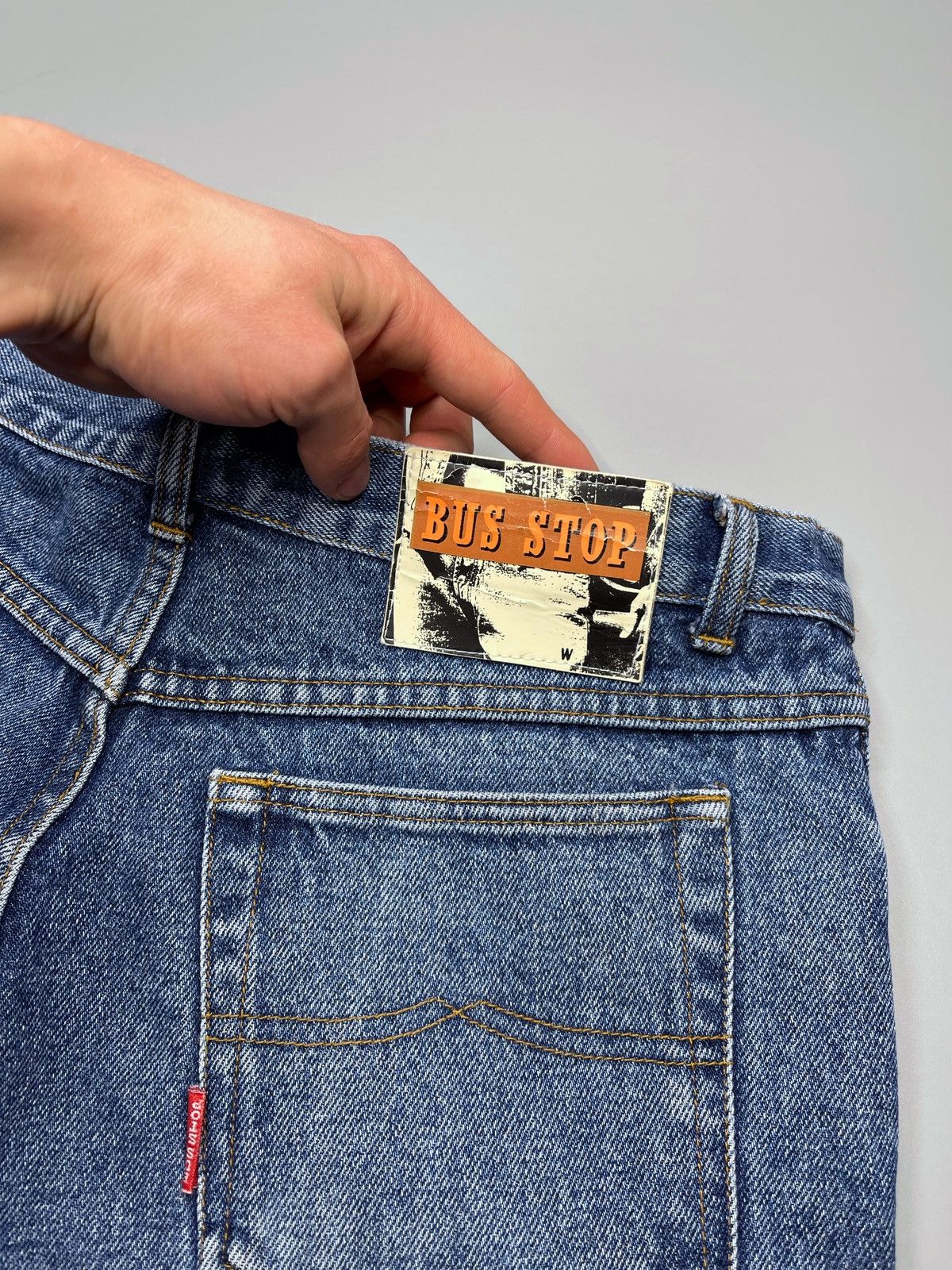 Vintage VINTAGE Y2K DENIM JEANS BUS STOP STREETWEAR Size US 34 / EU 50 - 6 Thumbnail