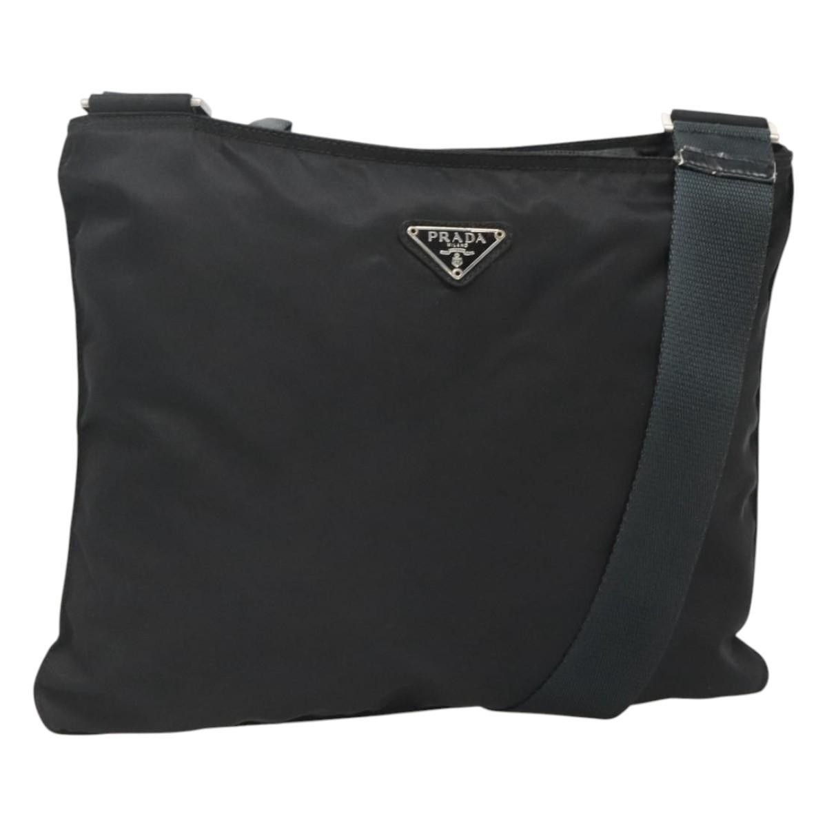 Prada Prada Flat Messenger Bag Tessuto Size ONE SIZE - 1 Thumbnail