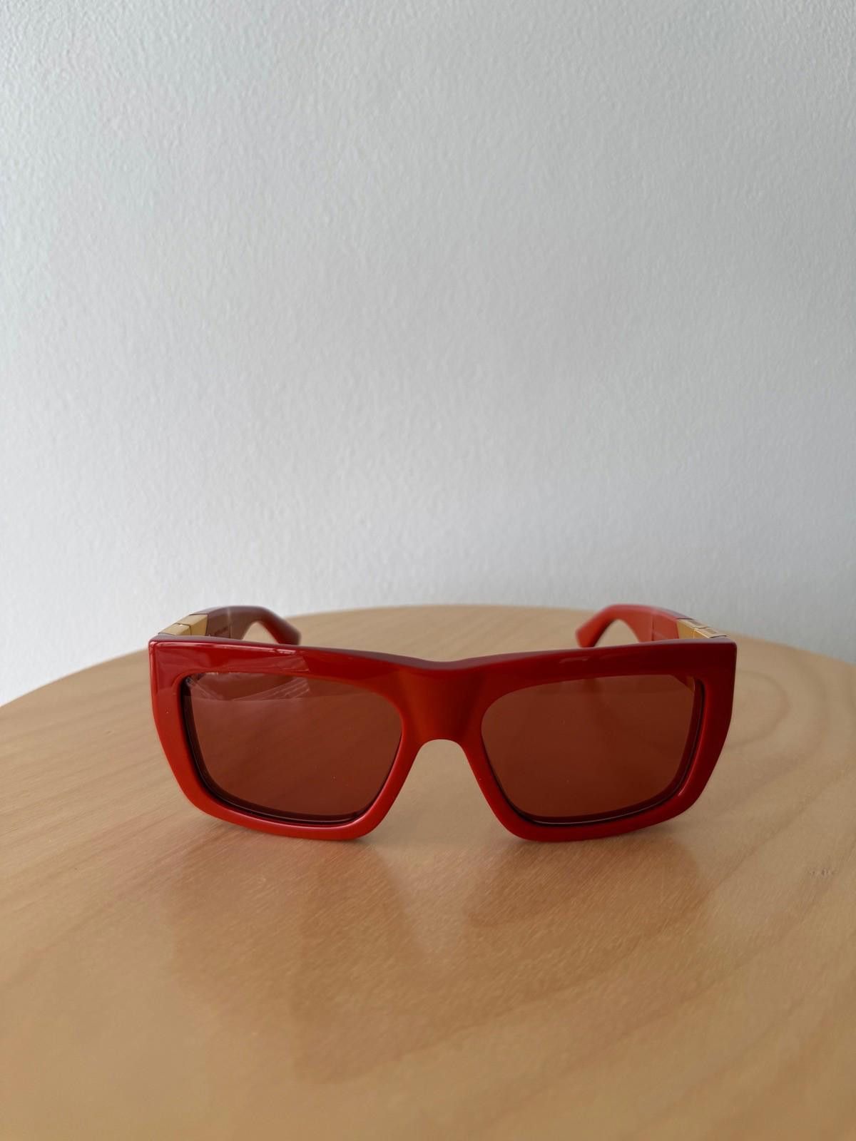 Bottega Veneta New Bottega Veneta sunglasses glasses BV1178S 005 orange Size ONE SIZE - 2 Thumbnail