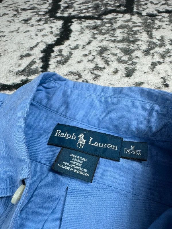 Polo Ralph Lauren Polo Ralph Lauren shirt blue blue M logo Size US M / EU 48-50 / 2 - 5 Thumbnail
