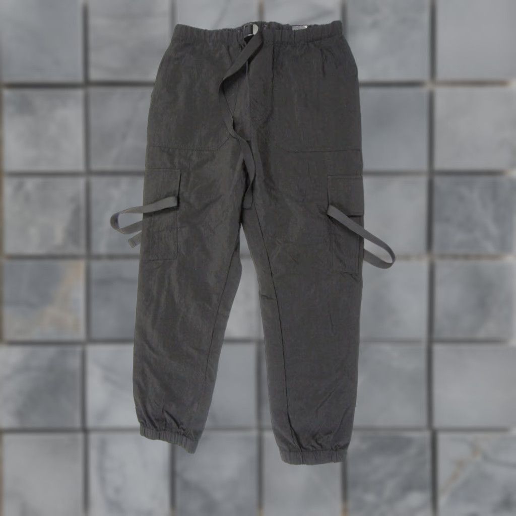 Pacsun Pacsun Cargo Pants Mens Small Black Nylon Utility Workwear 5-Pocket Outdoor Size US 29 - 1 Thumbnail
