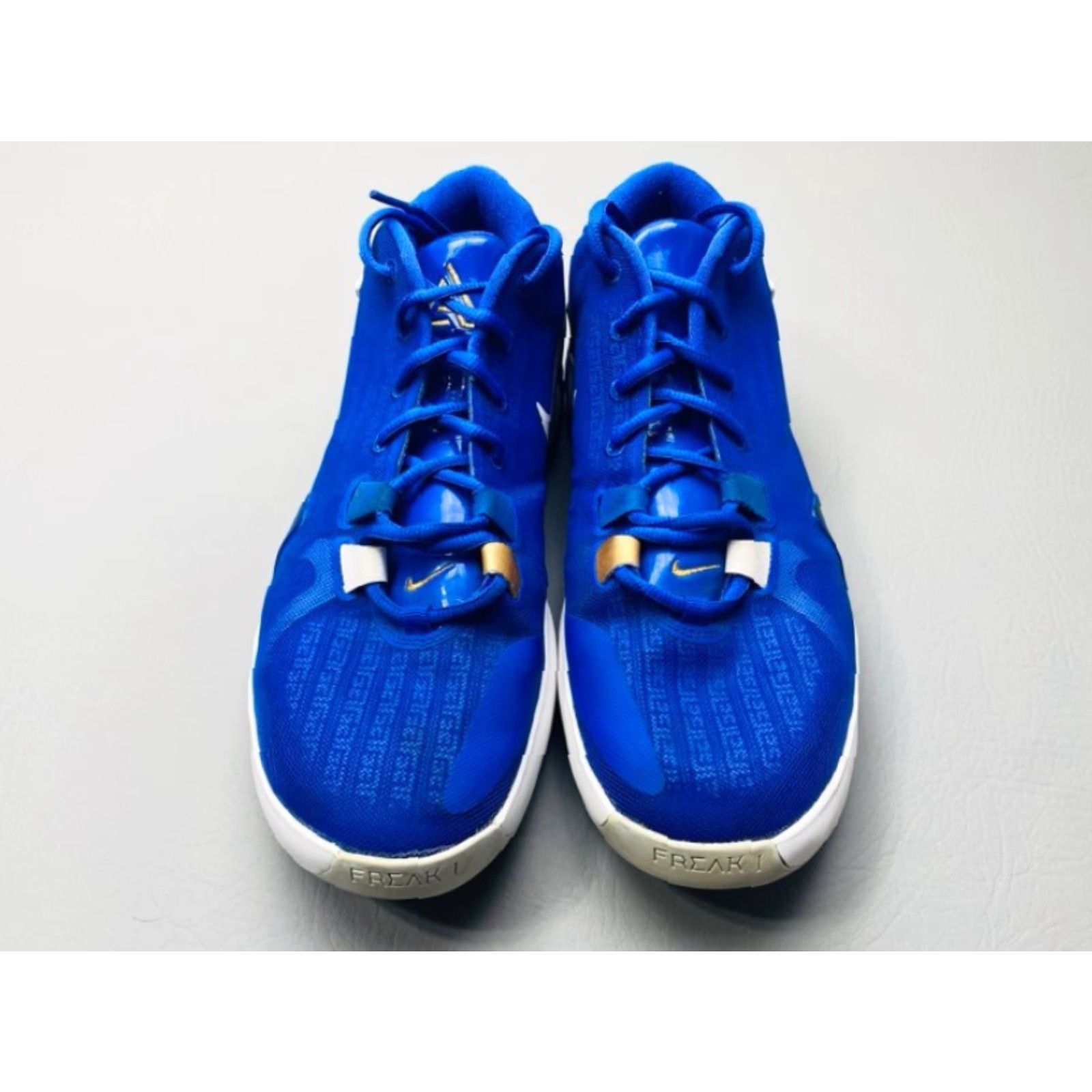 Nike Nike Zoom Freak 1 Greece Blue White Gold BQ5422-400 Size 10 Nike Zoom Freak 1 Greece Blue White Gold BQ5422-400 Size 10 Size US 9 / EU 42 - 4 Thumbnail