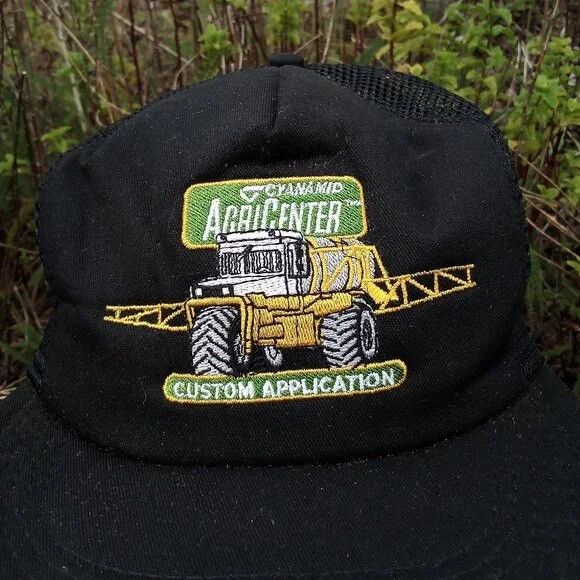 Vintage DS Vintage Cyanamid Agricenter Applicator Trucker Hat Size ONE SIZE - 2 Thumbnail