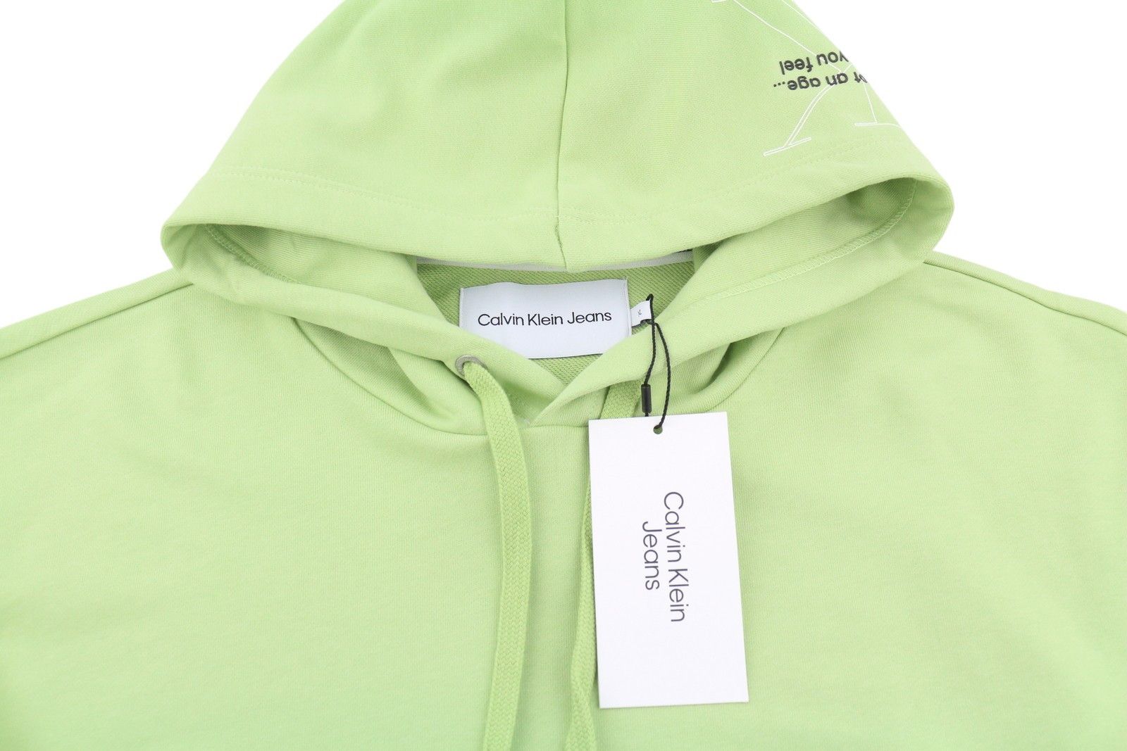 Calvin Klein XL Jaded Green Logo Pullover Hoodie 87441 Size US XL / EU 56 / 4 - 5 Thumbnail