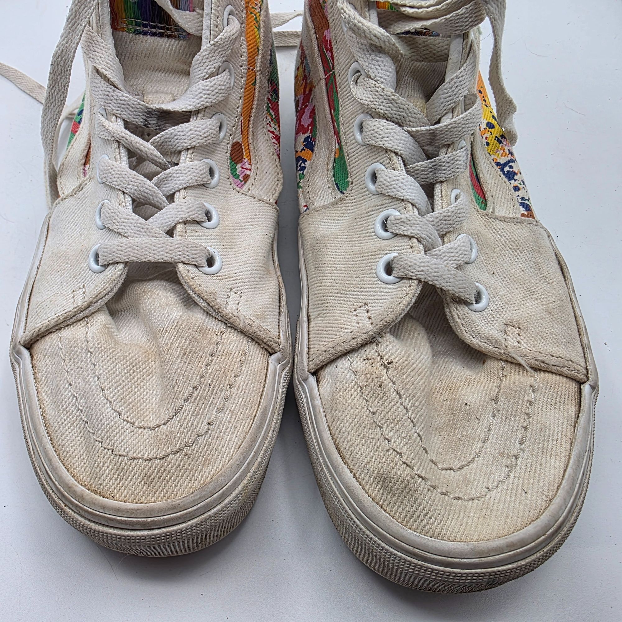 Vans Vans Sk8-Hi Together As Ourselves Womens Size 8.5 White Snea Size US 8.5 / IT 38.5 - 10 Thumbnail