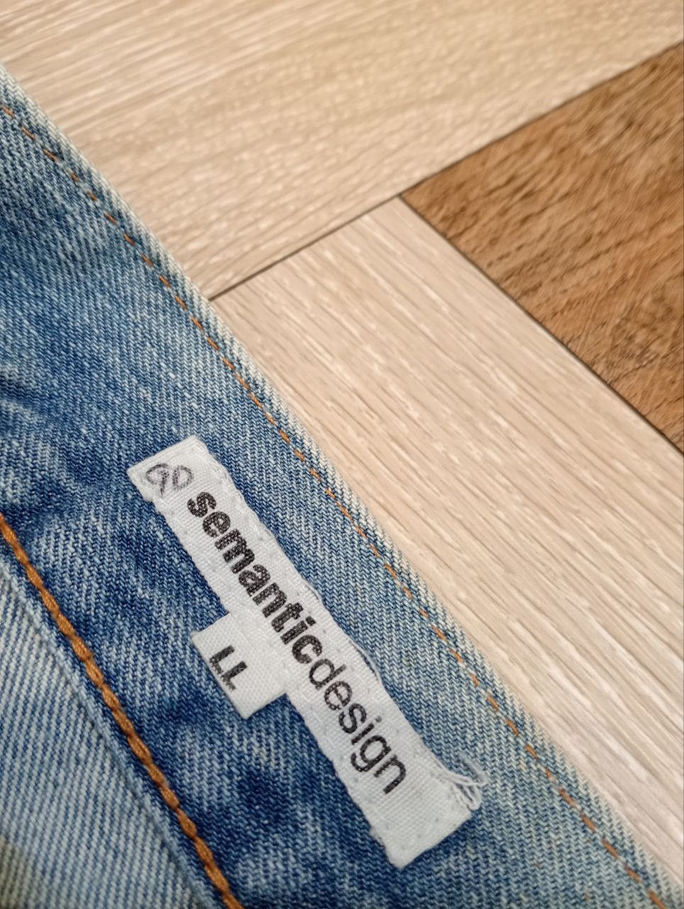 semanticdesign SEMANTIC DESIGN JAPAN BLUE WASHED SNAKE FLARED DENIM PANTS Size US 36 / EU 52 - 7 Thumbnail