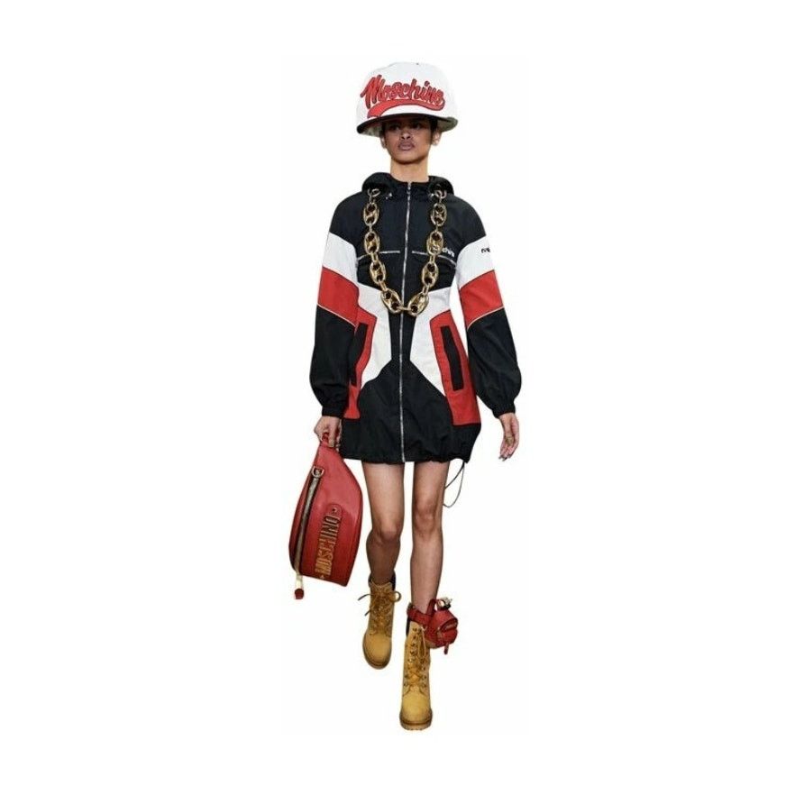 Moschino MOSCHINO Couture Jeremy Scott OVERSIZED GIGANTIC LOGO HAT Size ONE SIZE - 15 Thumbnail