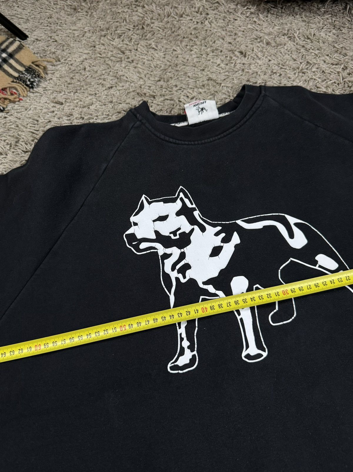Vintage Vintage sweatshirt crewneck Amstaff original item Size US XL / EU 56 / 4 - 5 Thumbnail