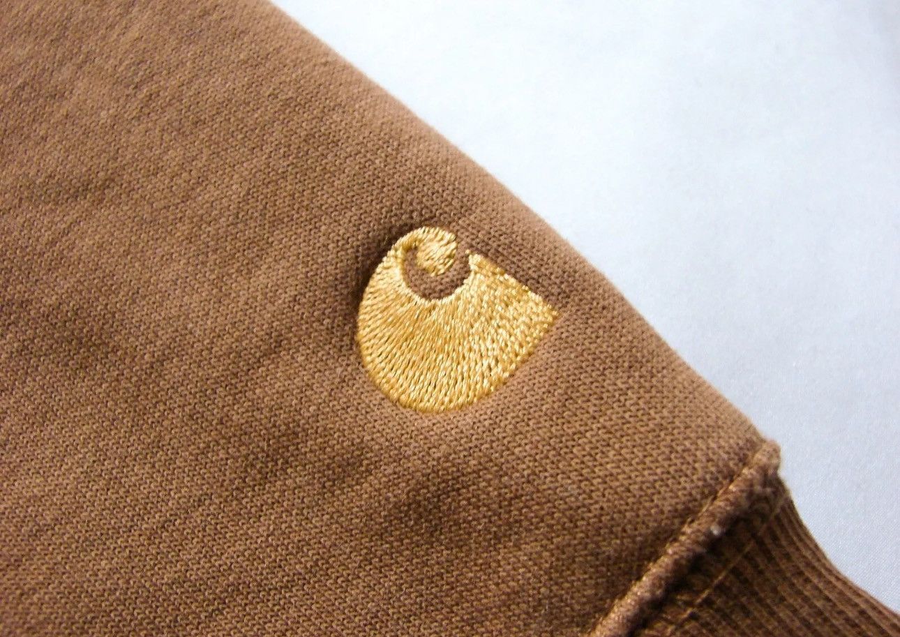 Carhartt Wip Carhartt WIP Brown Pullover Crewneck Chase Sweat Sweatshirt Size US M / EU 48-50 / 2 - 5 Thumbnail
