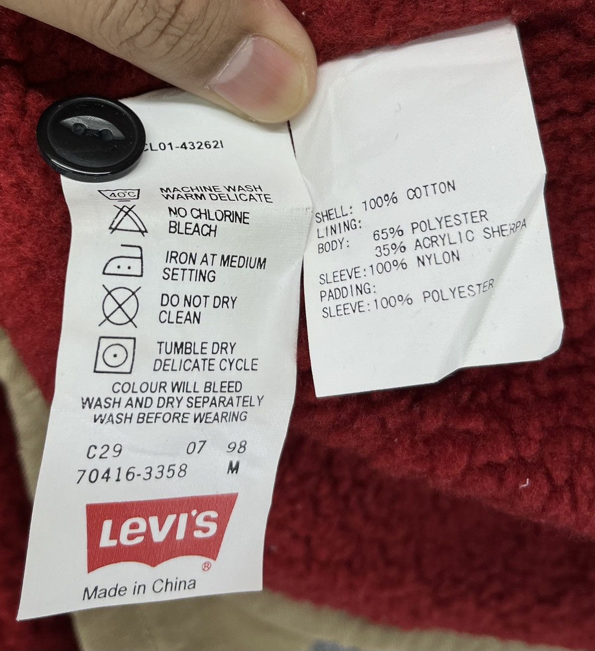 Levi's Vintage Levis Silver Tab Rare Zip Up Chore Jacket Size US M / EU 48-50 / 2 - 8 Thumbnail
