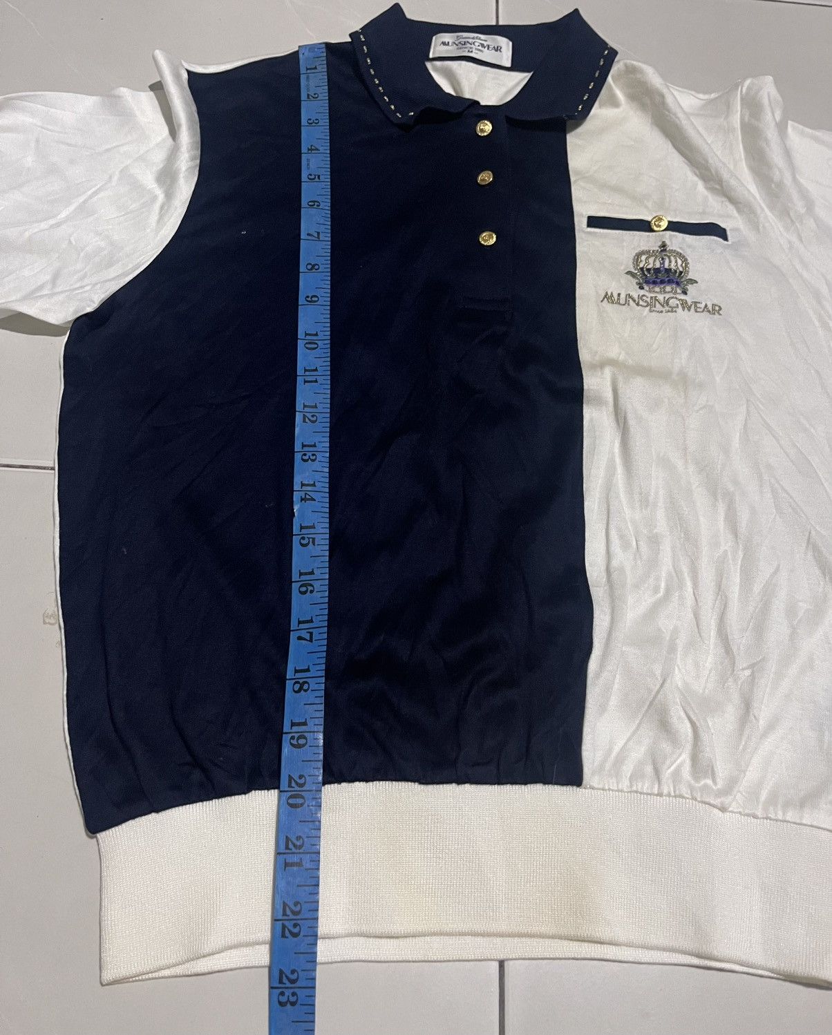 Grand Slam Vintage Grandslam Munsingwear Polo Shirt Single Pocket Size US M / EU 48-50 / 2 - 11 Thumbnail