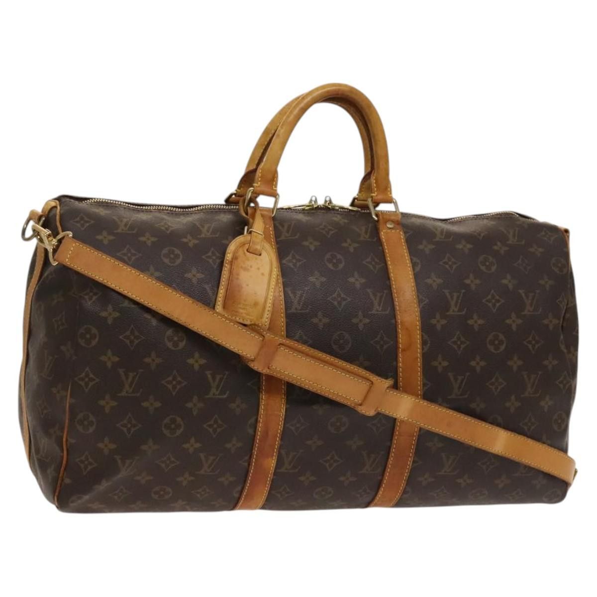 Louis Vuitton LOUIS VUITTON Monogram Keepall Bandouliere 50 Boston Bag Size ONE SIZE - 1 Thumbnail