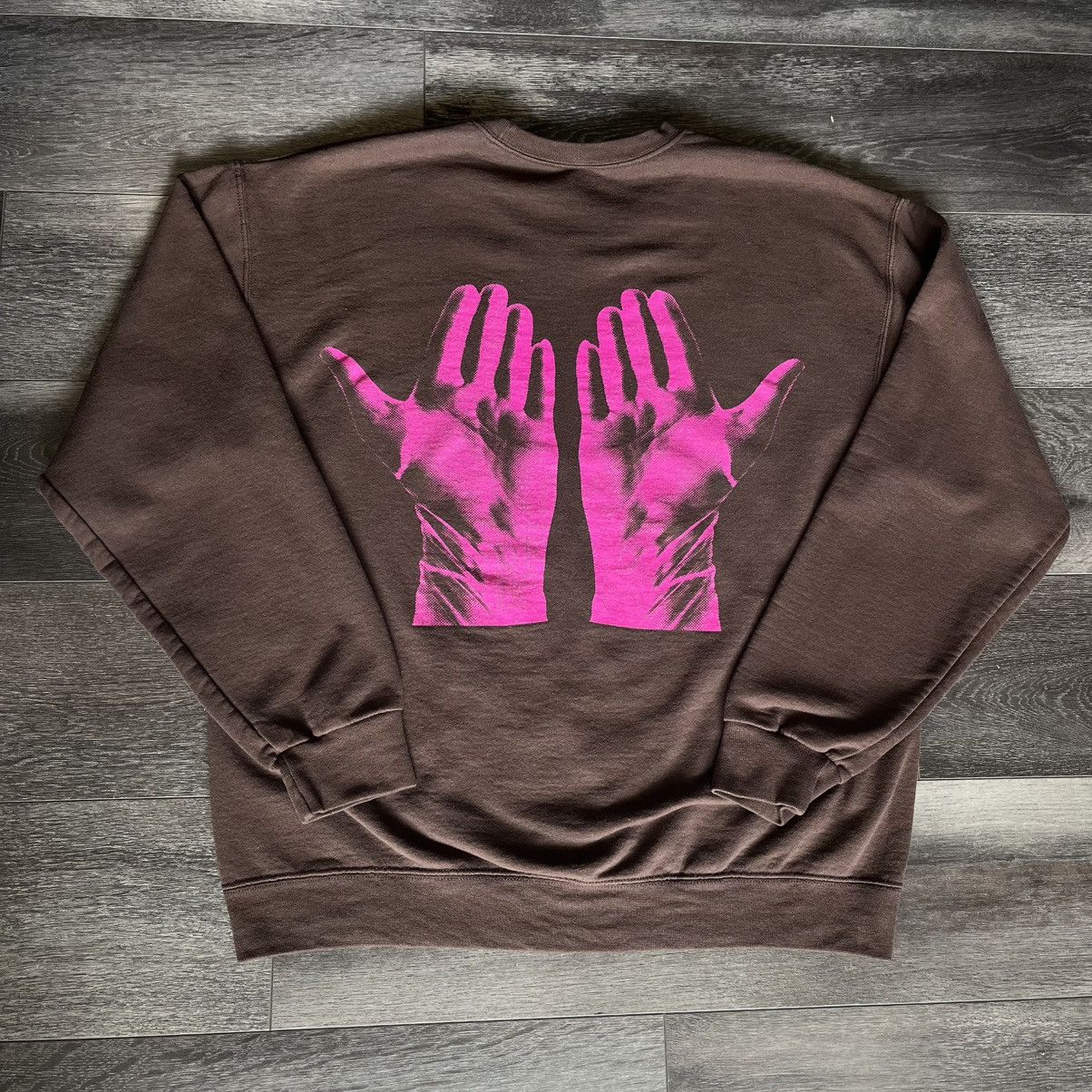 Band Tees × Vintage Vintage Harry Styles Fine Line Tour Hands Graphic Crewneck Size US L / EU 52-54 / 3 - 1 Thumbnail
