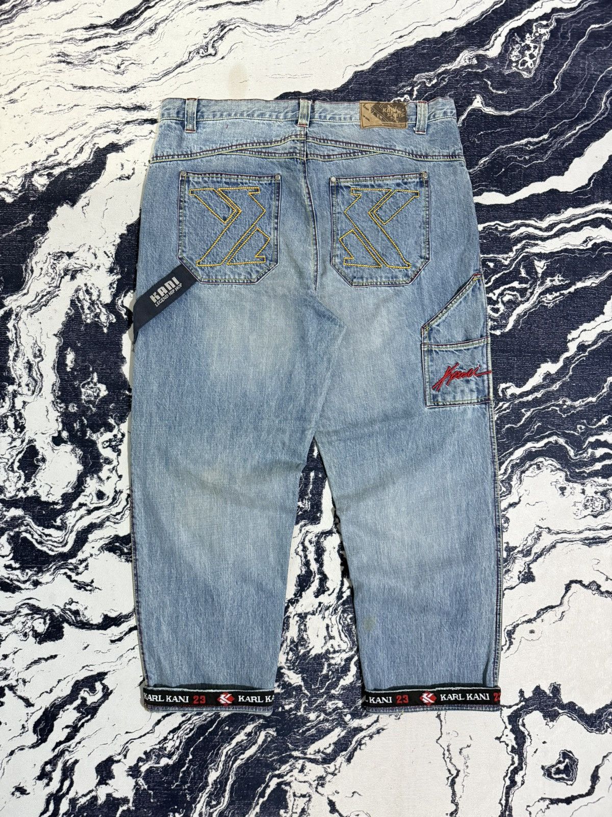 Karl Kani Vintage karl kani extreme carpenter jeans Size US 38 / EU 54 - 1 Thumbnail