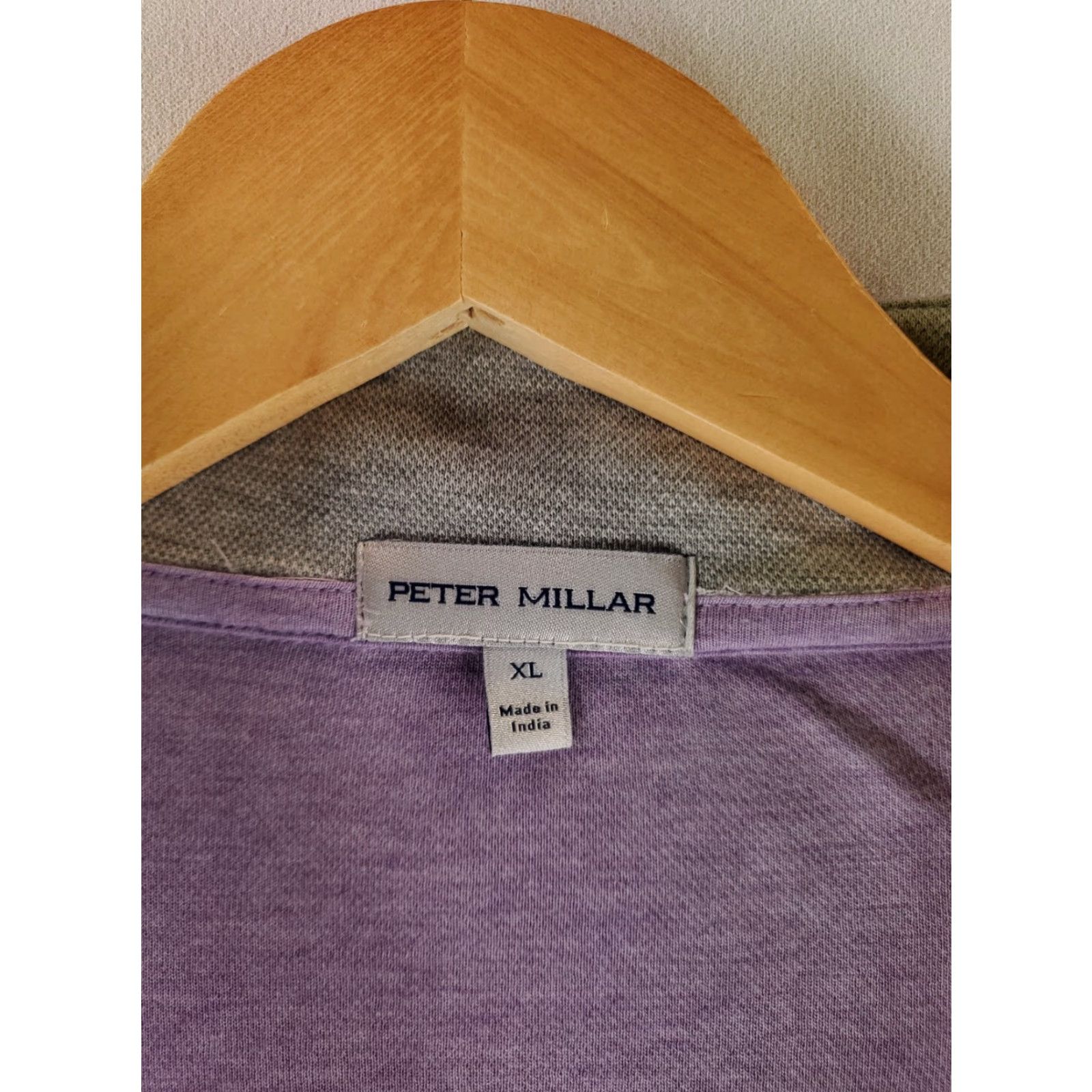 Peter Millar Peter Millar Crown Comfort Pullover 1/4 Zip Long Sleeve Purple Mens XL Size US XL / EU 56 / 4 - 2 Thumbnail