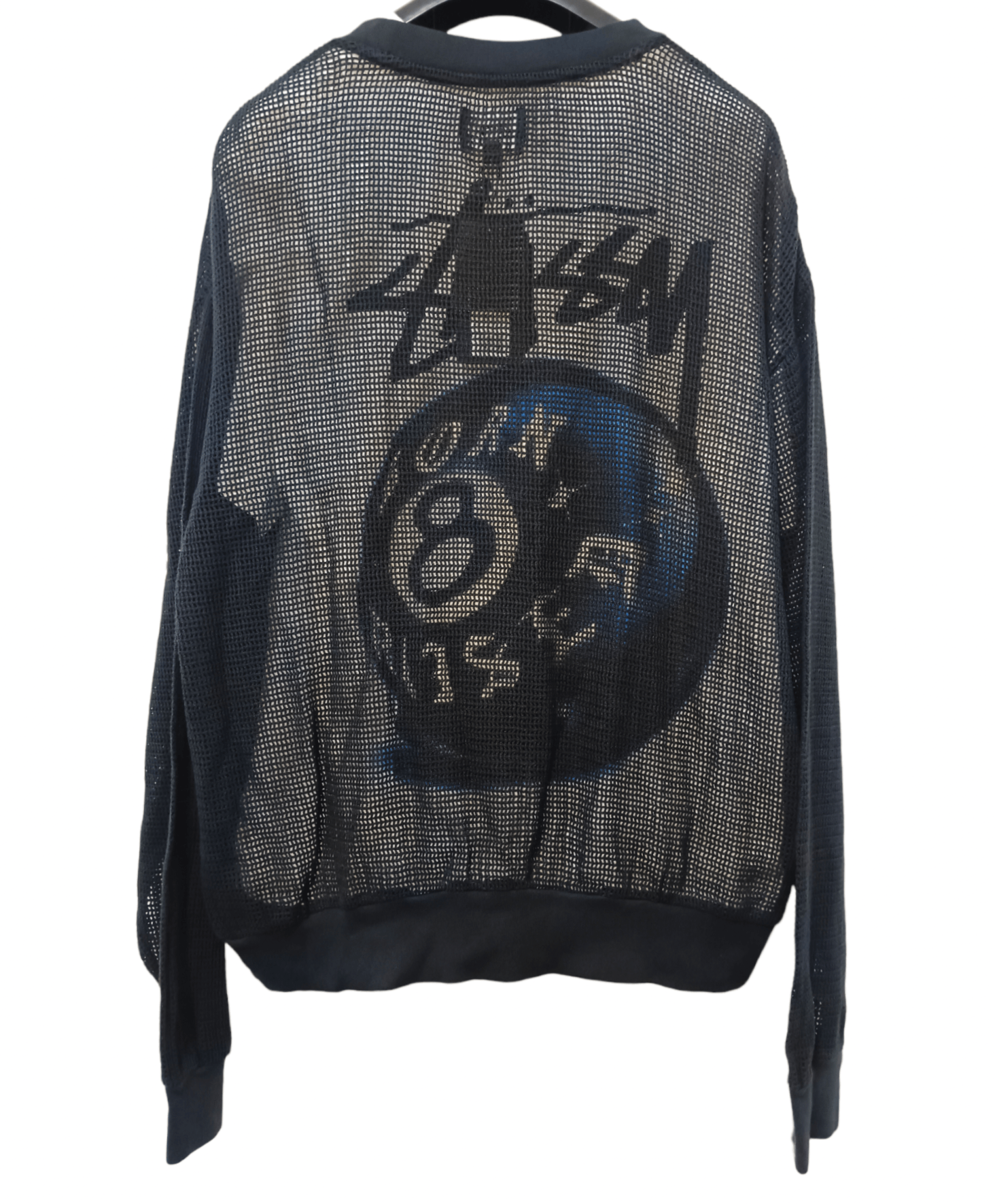 RARE STUSSY COTTON MESH LS CREW