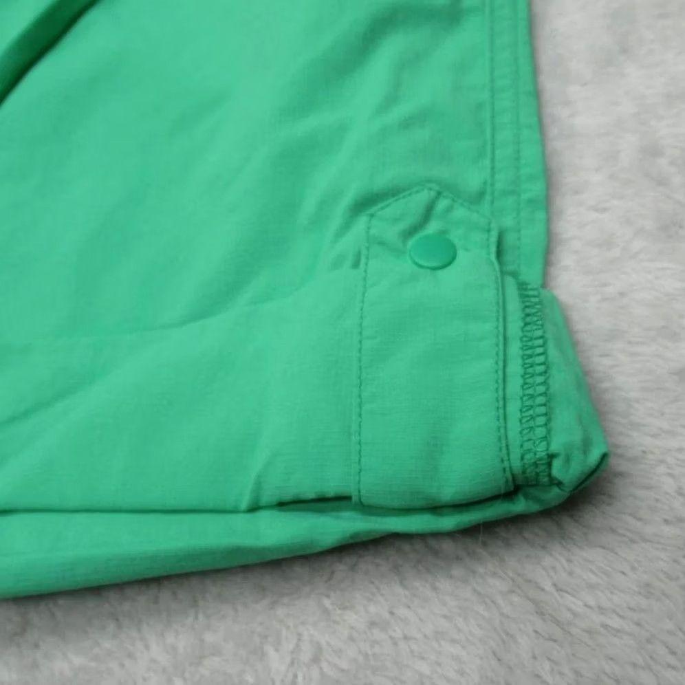 Vintage Columbia Women 16W Green PFG Omni-Shade UPF 30 Pants 36x31 Hiking Roll Up Pockets Size 38" / US 16 / IT 52 - 4 Thumbnail