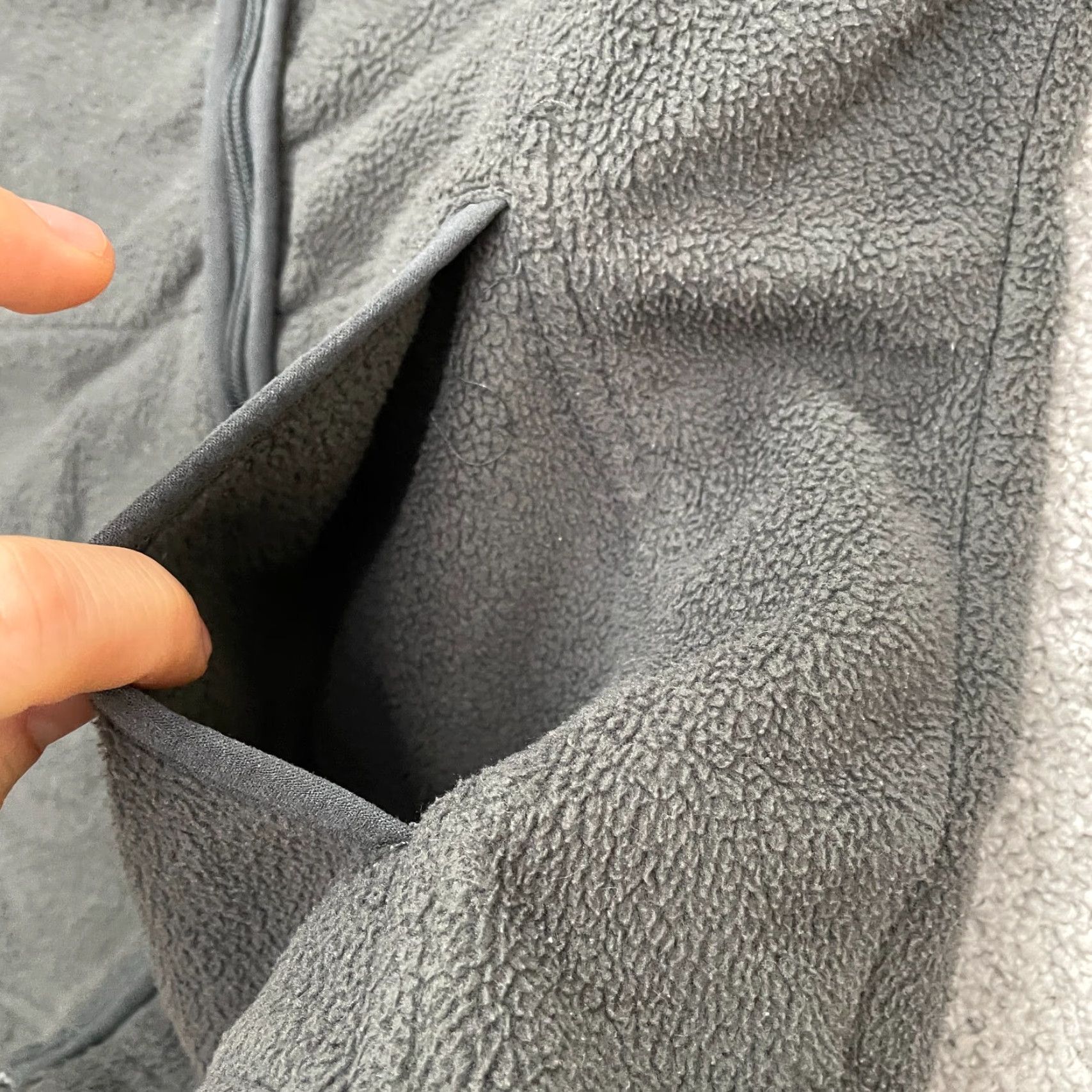 Merona Merona Jacket Womens S Gray Full Zip Fleece Polyester Outdoor Casual Workwear Size S / US 4 / IT 40 - 4 Thumbnail