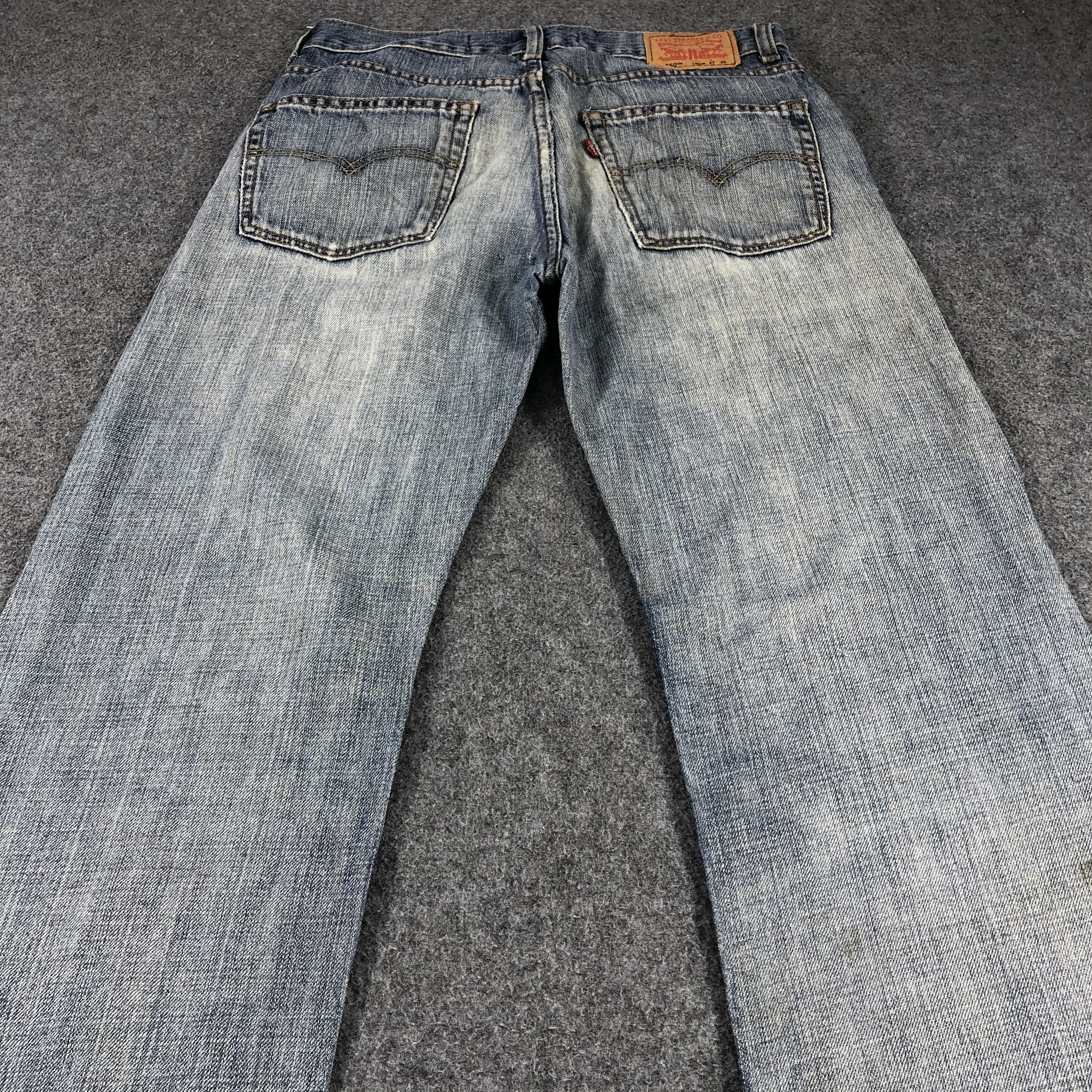 Levi's × Vintage Vintage Distress Levis Jeans Lot 550-JM771 Size US 30 / EU 46 - 4 Thumbnail