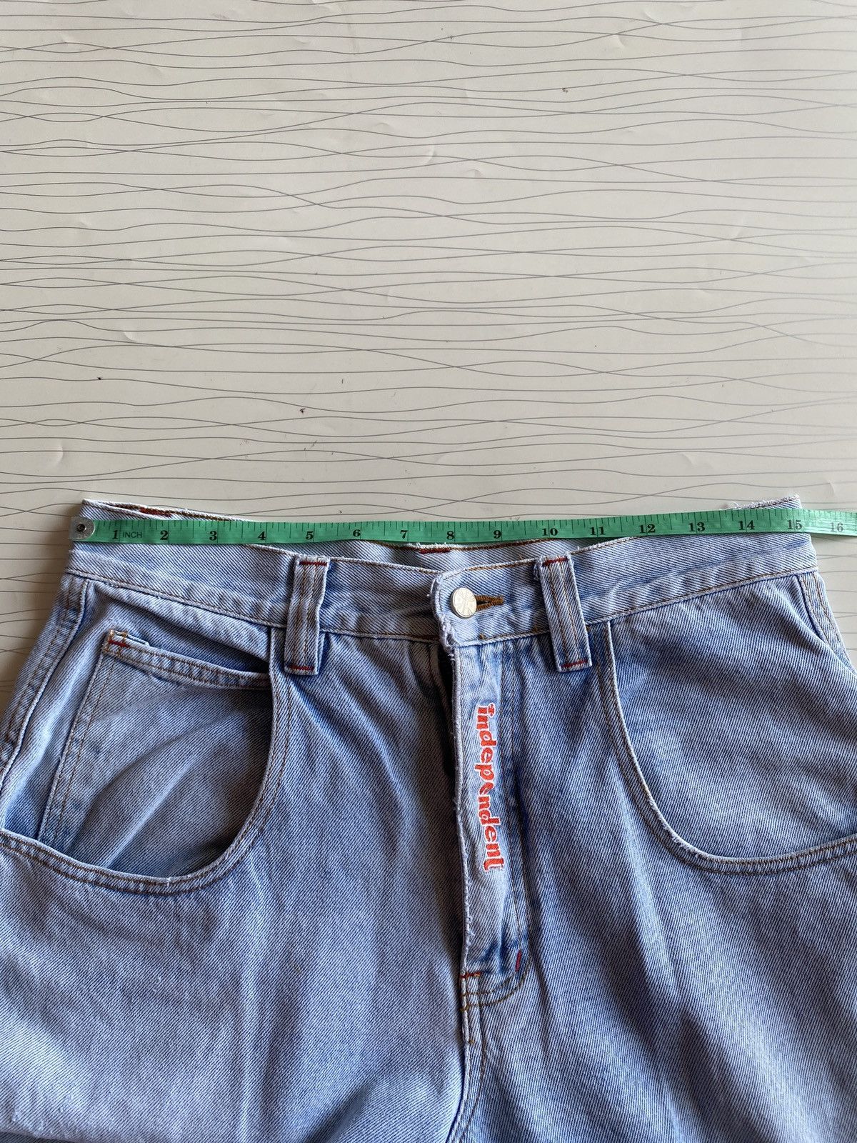 Independent Truck Co. 💥RARE💥 Vintage Baggy Jeans Independent Truck Company Size US 32 / EU 48 - 15 Thumbnail