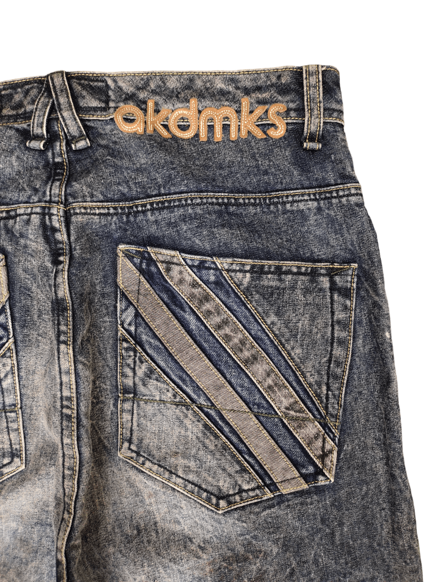 Akademiks Baggy Jeans 90s Akademiks Wide Leg Denim Y2k Jnco Size US 32 / EU 48 - 3 Thumbnail