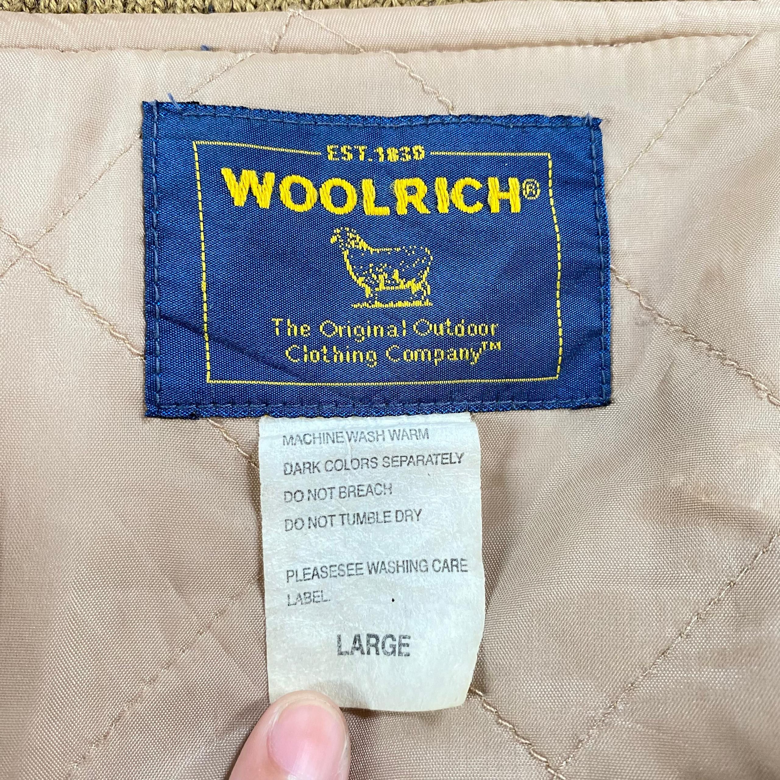 Woolrich Woolen Mills Vintage 90s Woolrich Woolen Mills WorkwearJacket Size US L / EU 52-54 / 3 - 10 Thumbnail