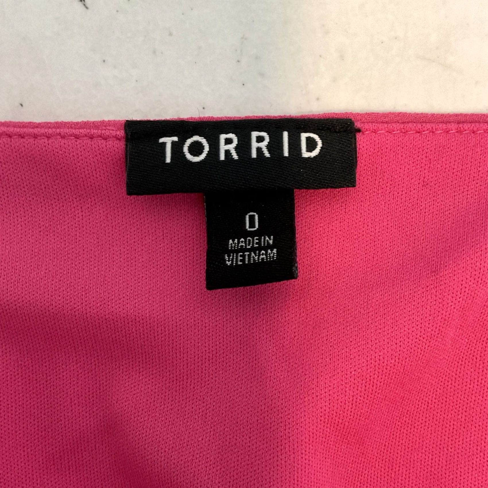 Torrid Torrid Pink 0X Maxi Chiffon Cowl Neck Pleated Dress Sundress Spaghetti Strap Size XL / US 12-14 / IT 48-50 - 8 Thumbnail