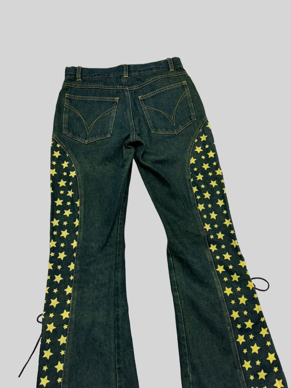 Hysteric Glamour FLARE K.GIRL HYSTERIC GLAMOUR STYLE LACES DENIM Size 24" / US 00 / IT 34 - 11 Thumbnail