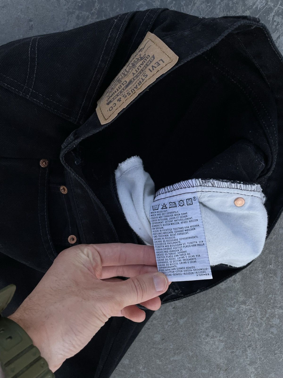 Levi's Vintage Clothing Vintage 90s Levi’s 626 Baggy Denim Sk8 Pants Y2K Jeans Size US 32 / EU 48 - 4 Thumbnail