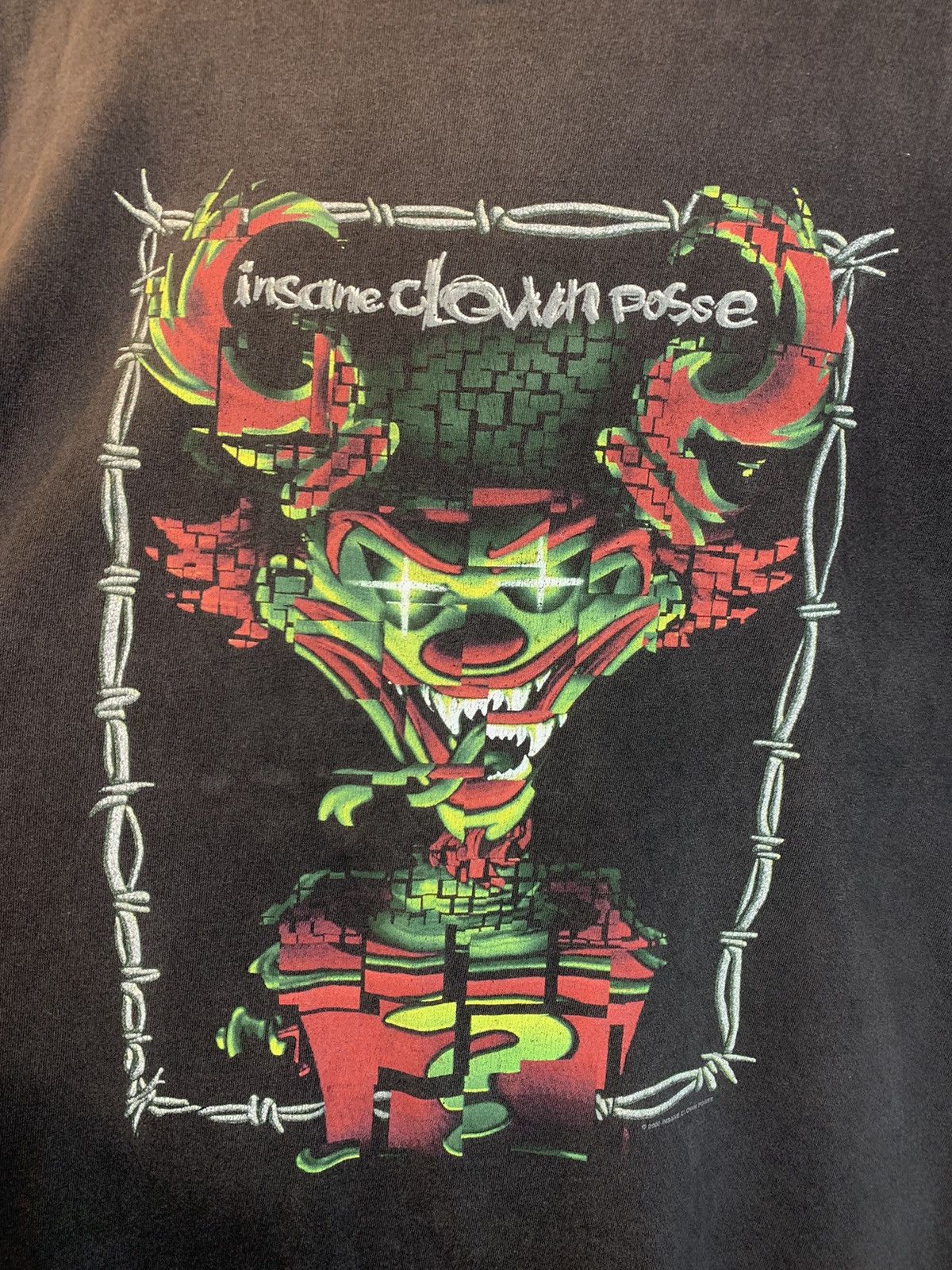 Rap Tees *RARE* Vintage ICP Insane Clown Posse Single Stitch T-Shirt Size US XL / EU 56 / 4 - 2 Thumbnail