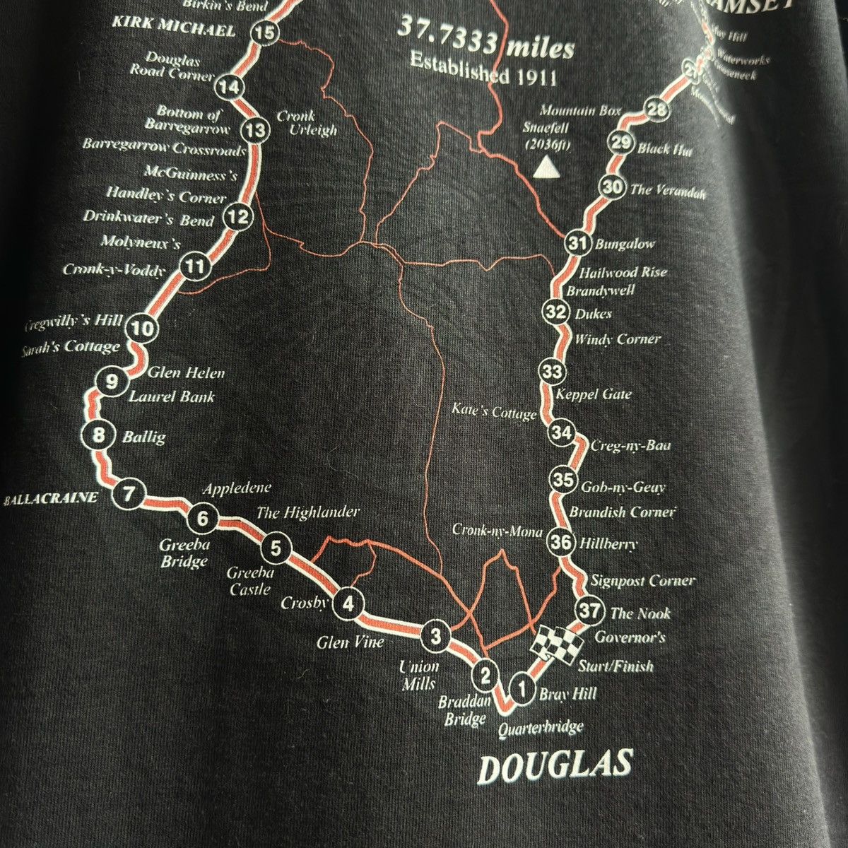 Vintage VINTAGE ISLE OF MAN TT RACING TEE Size US XL / EU 56 / 4 - 8 Thumbnail