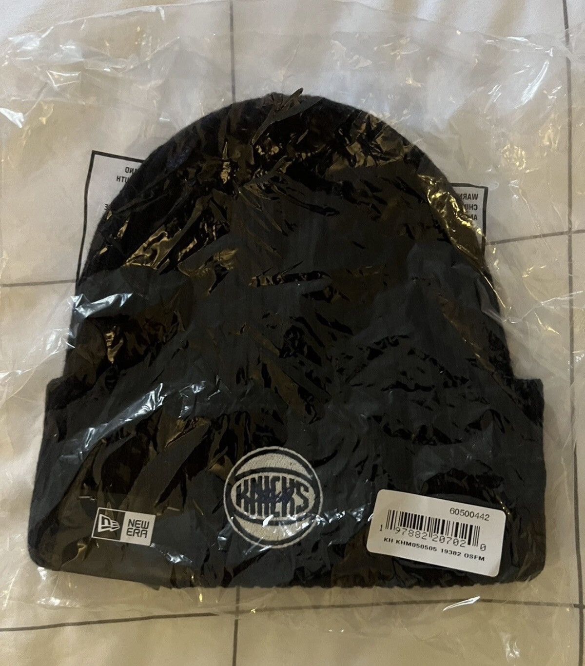 Kith Kith for the New York Knicks Retro Logo Beanie Nocturnal Size ONE SIZE - 5 Thumbnail