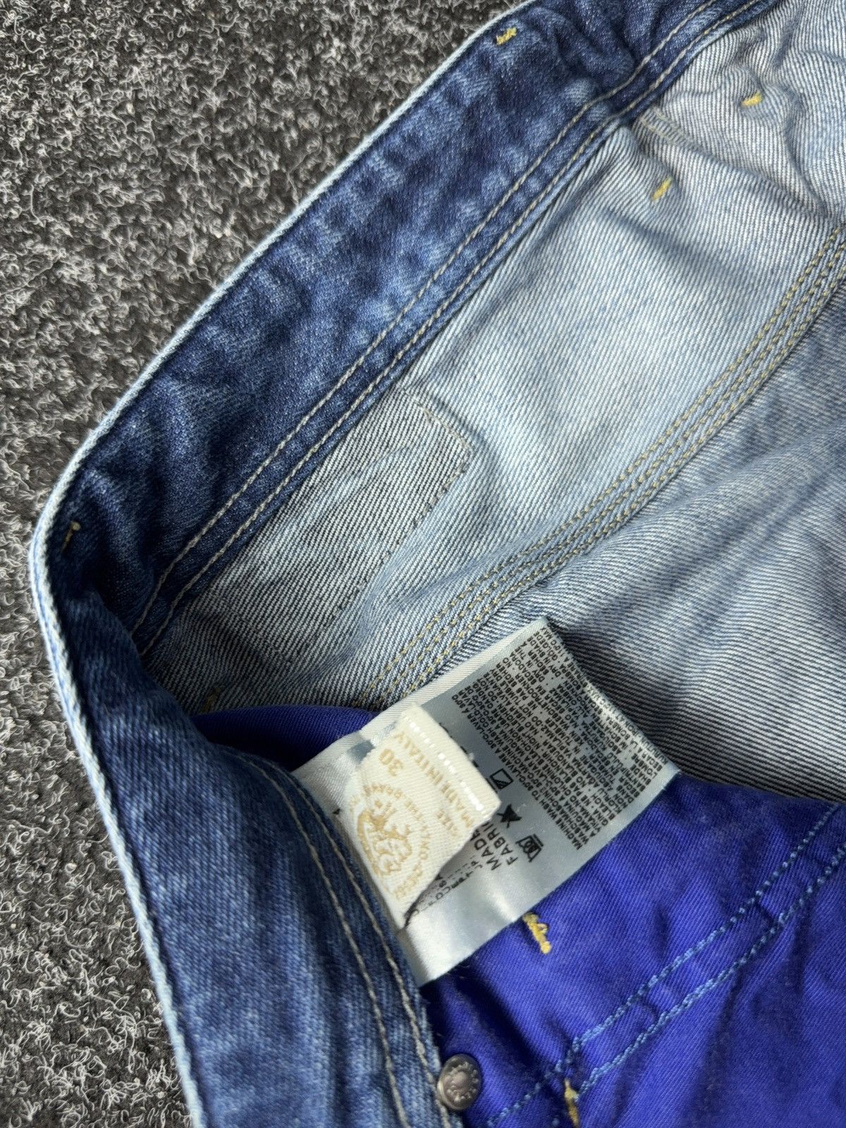 Diesel Vintage 00s Y2K Diesel Luxury Krooley Denim pants Jeans Size US 30 / EU 46 - 11 Thumbnail