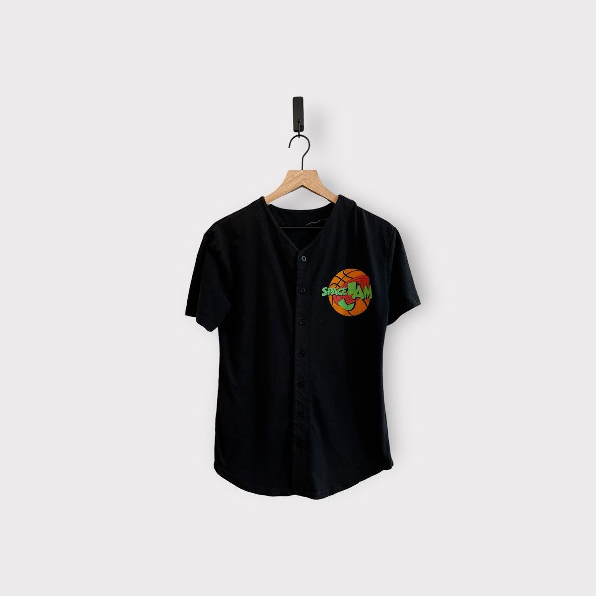 Vintage Vintage 1990's Space Jam Jersey Shirt Size US S / EU 44-46 / 1 - 4 Thumbnail