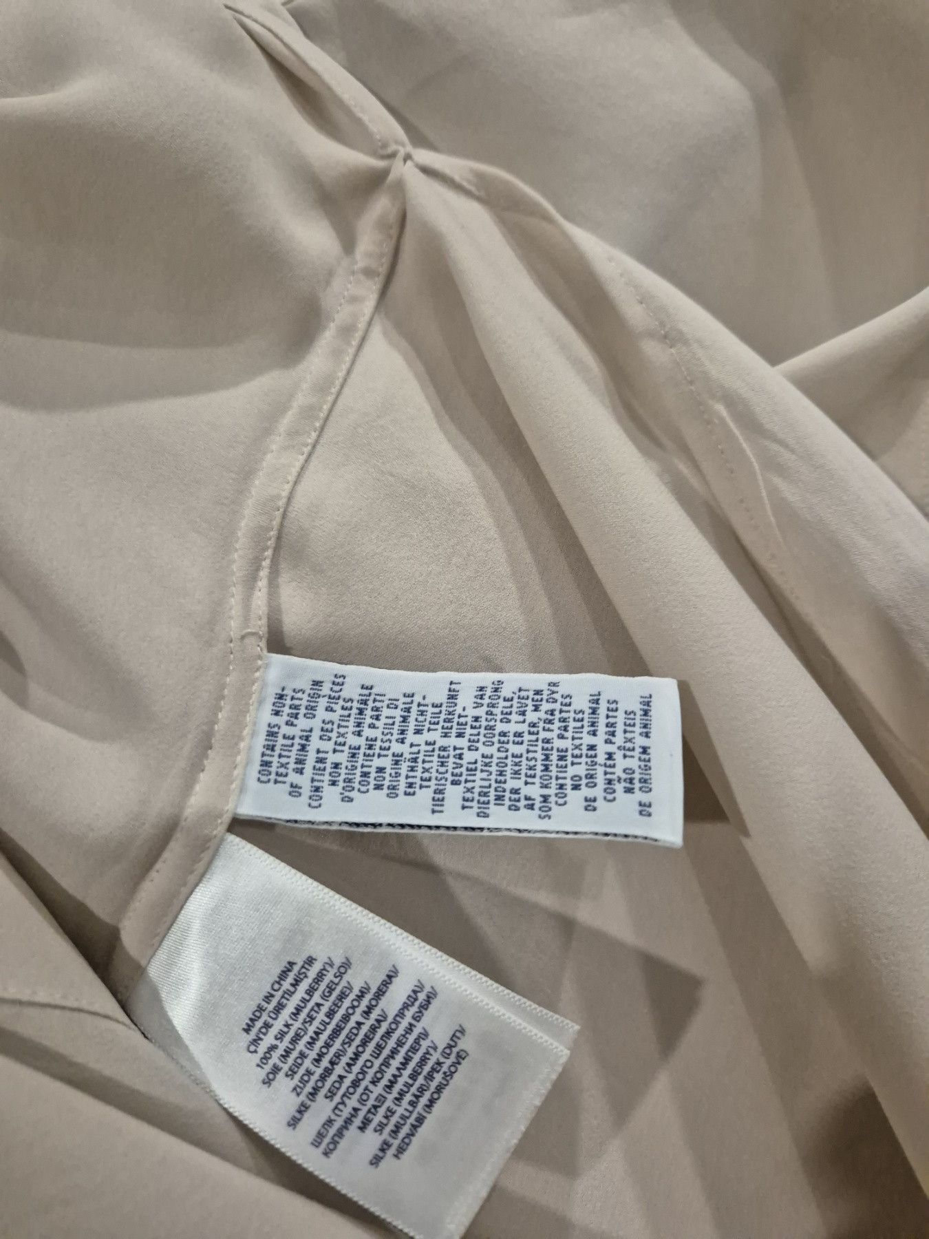 Polo Ralph Lauren Ralph Lauren beige silk blouse Size XS / US 0-2 / IT 36-38 - 5 Thumbnail