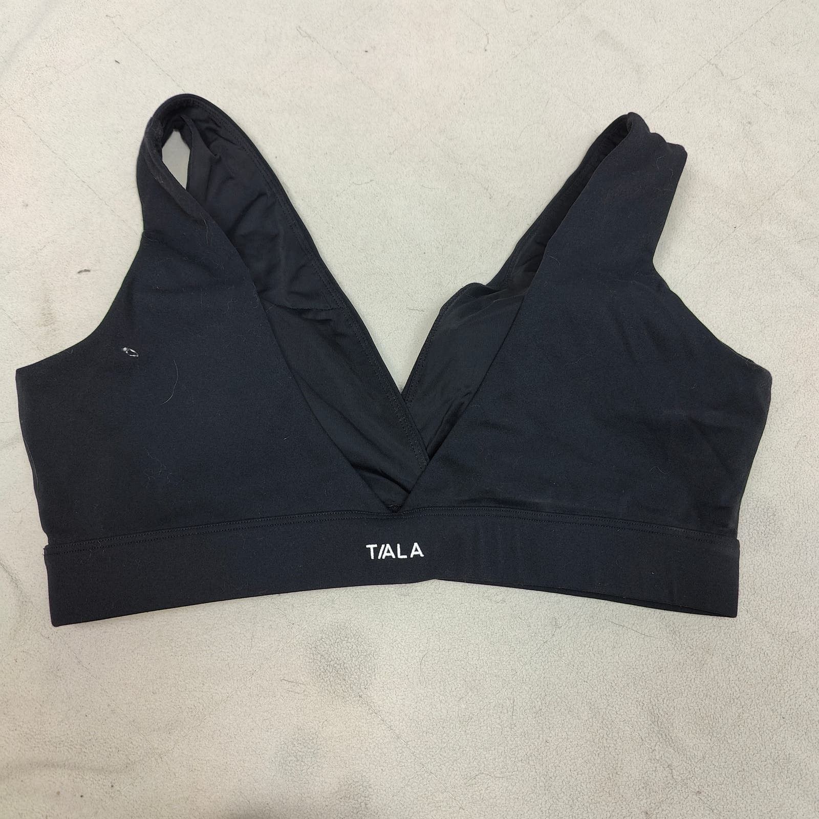 Other T/ala DayFlex V Neck Sports Bra Womens XL Shadow Black Size XL / US 12-14 / IT 48-50 - 2 Thumbnail