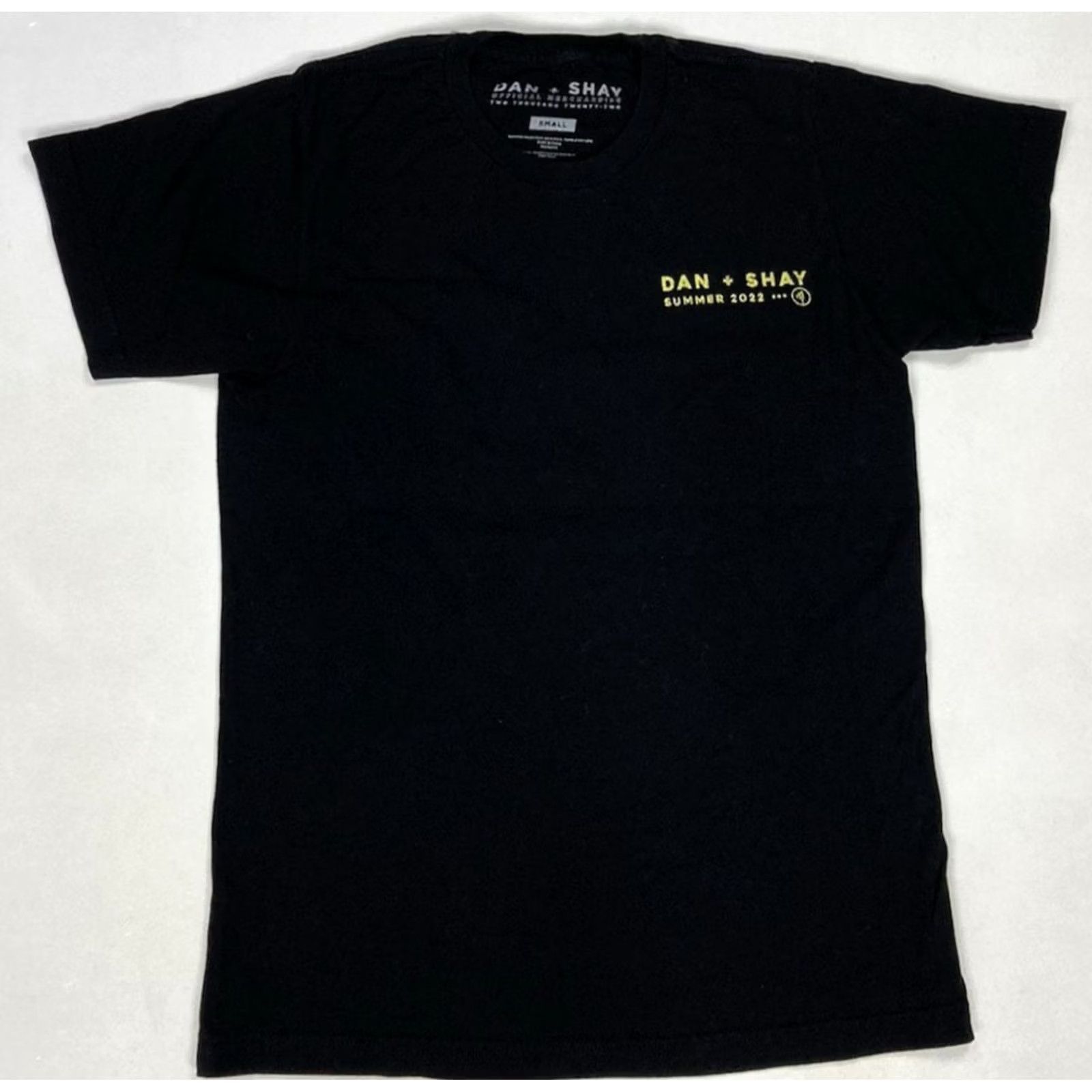 Vintage Dan & Shay Tour T-shirt Women Small Black Music Summer 2022 Size S / US 4 / IT 40 - 3 Thumbnail