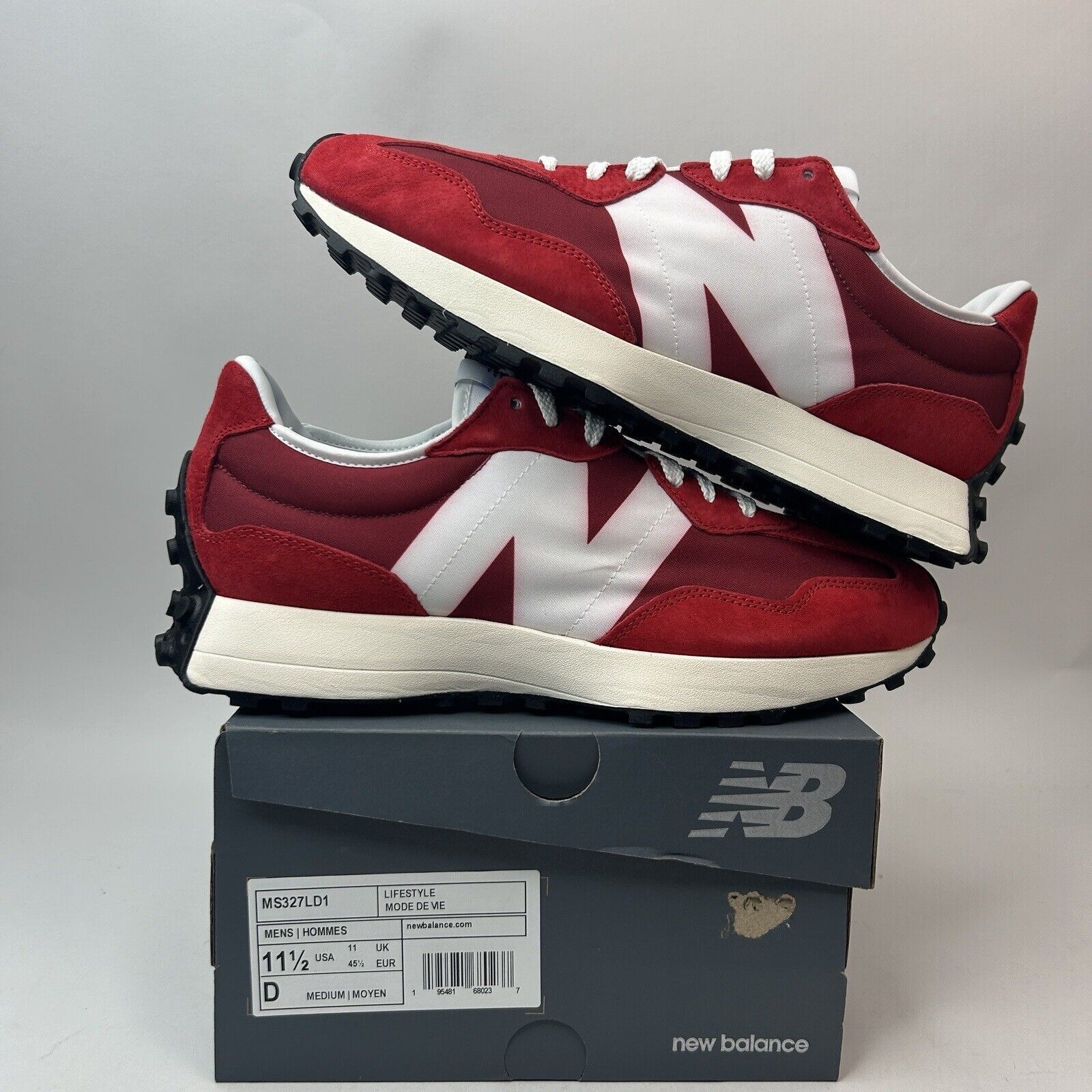 New Balance 327 “Scarlet Red White” 2023
