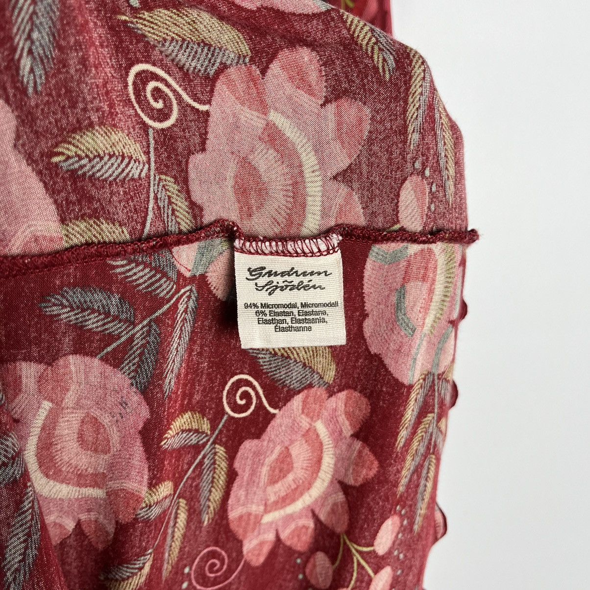 Gudrun Sjoden Designer Gudrun Sjoden ladies floral pattern tunic blouse Size S / US 4 / IT 40 - 5 Thumbnail
