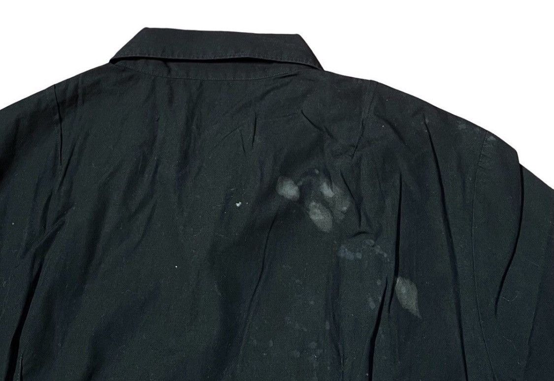 Comme des Garcons Vintage tricot cdg black pleated camp shirt Size US S / EU 44-46 / 1 - 4 Thumbnail
