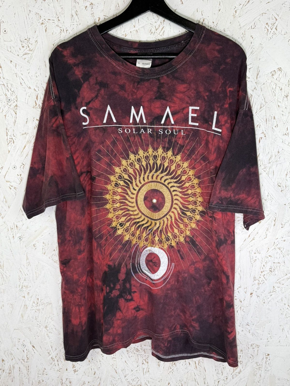 Band Tees Samael Solar Soul 2007 Tie Dye Extreme Metal Band T-Shirt XL Size US XL / EU 56 / 4 - 1 Thumbnail