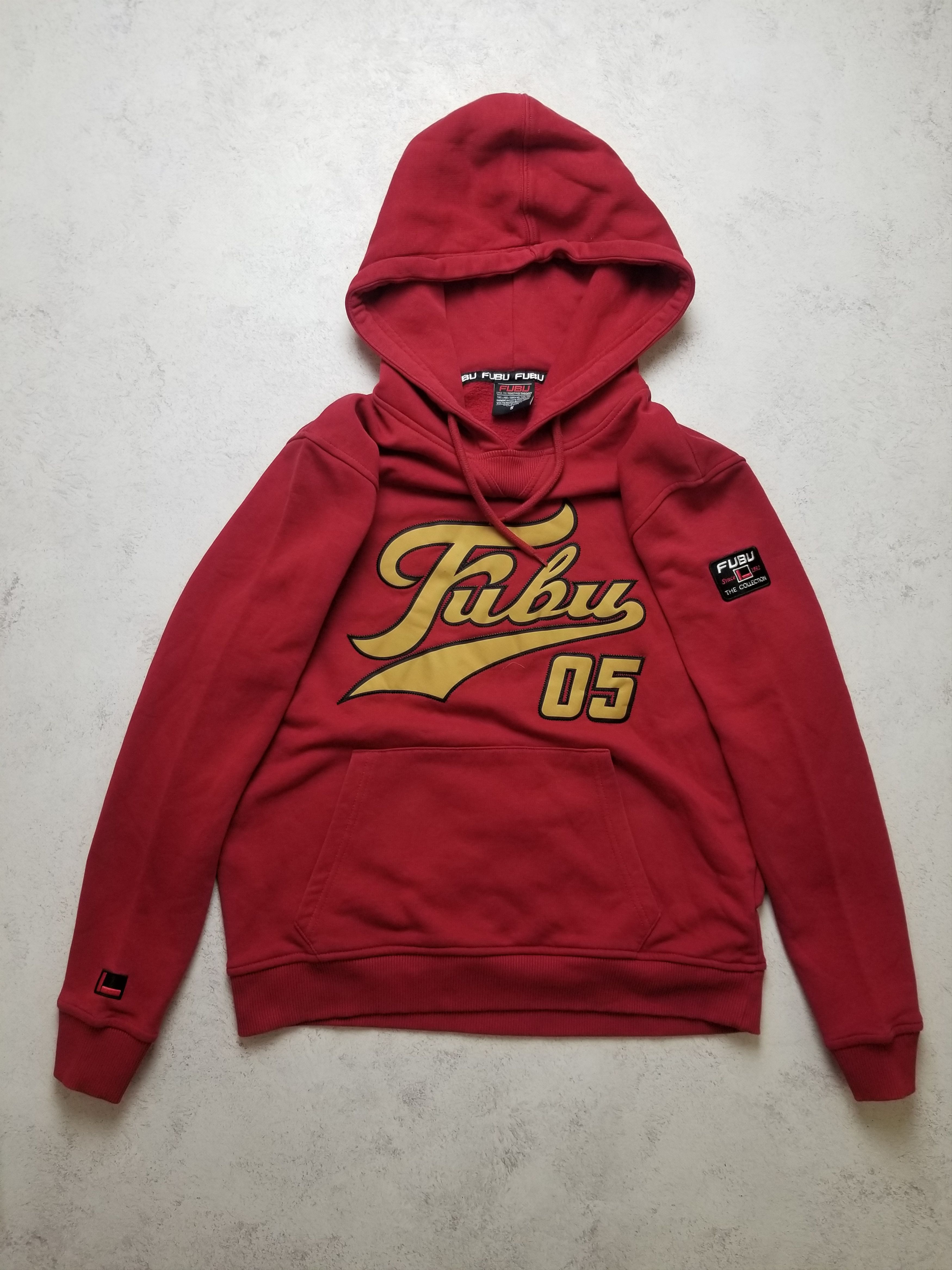 Fubu Vintage Fubu 05 Big Logo Y2K Rap Hip-Hop Hoodie Size US S / EU 44-46 / 1 - 3 Thumbnail