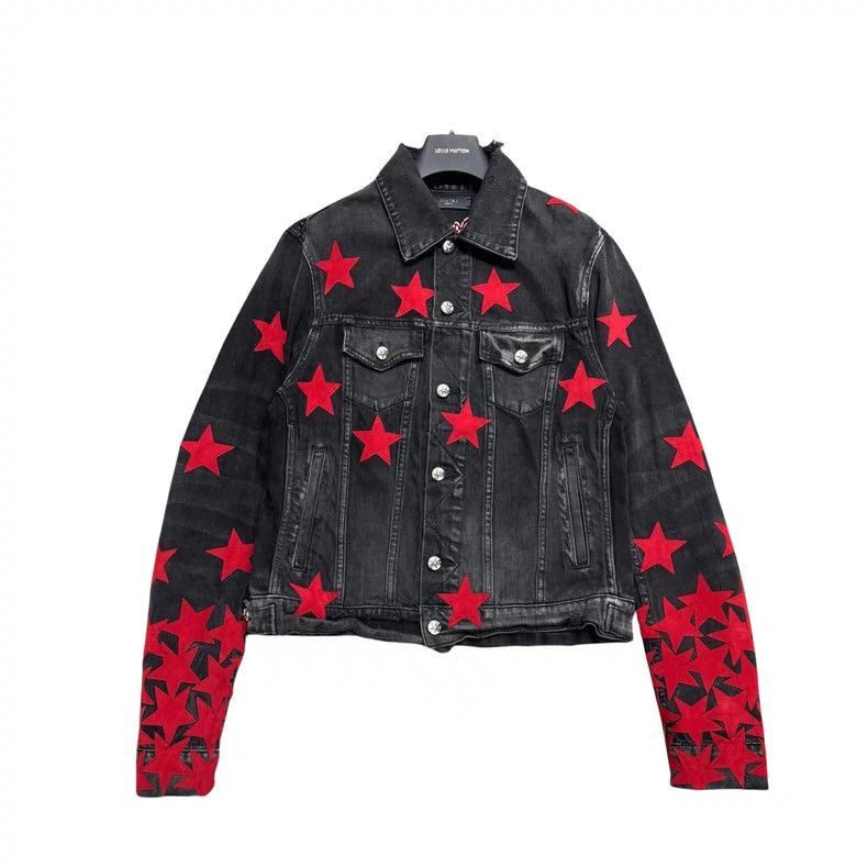 Amiri AMIRI X Chemist co-branded star decal full printed denim ja Size US M / EU 48-50 / 2 - 1 Thumbnail