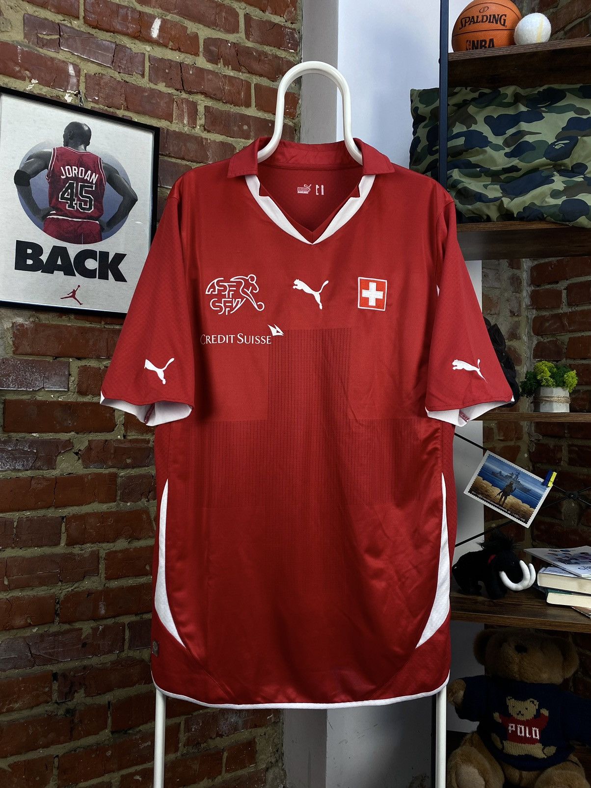 Puma Puma Switzerland Swiss 2010-2011 Home Jersey Shorts Suit Set Size US XL / EU 56 / 4 - 2 Thumbnail