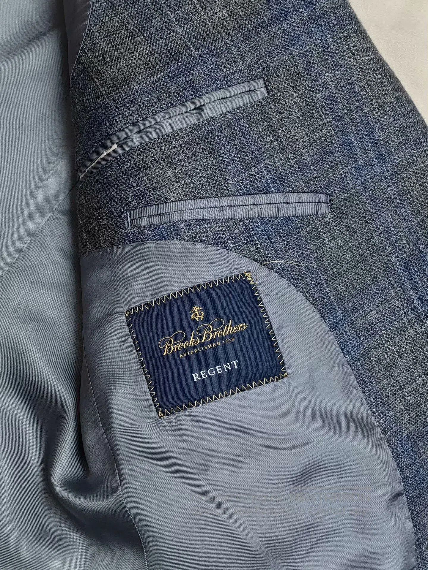 Brooks Brothers Brooks Brothers Gray Blue Blazer. Size US M / EU 48-50 / 2 - 7 Thumbnail
