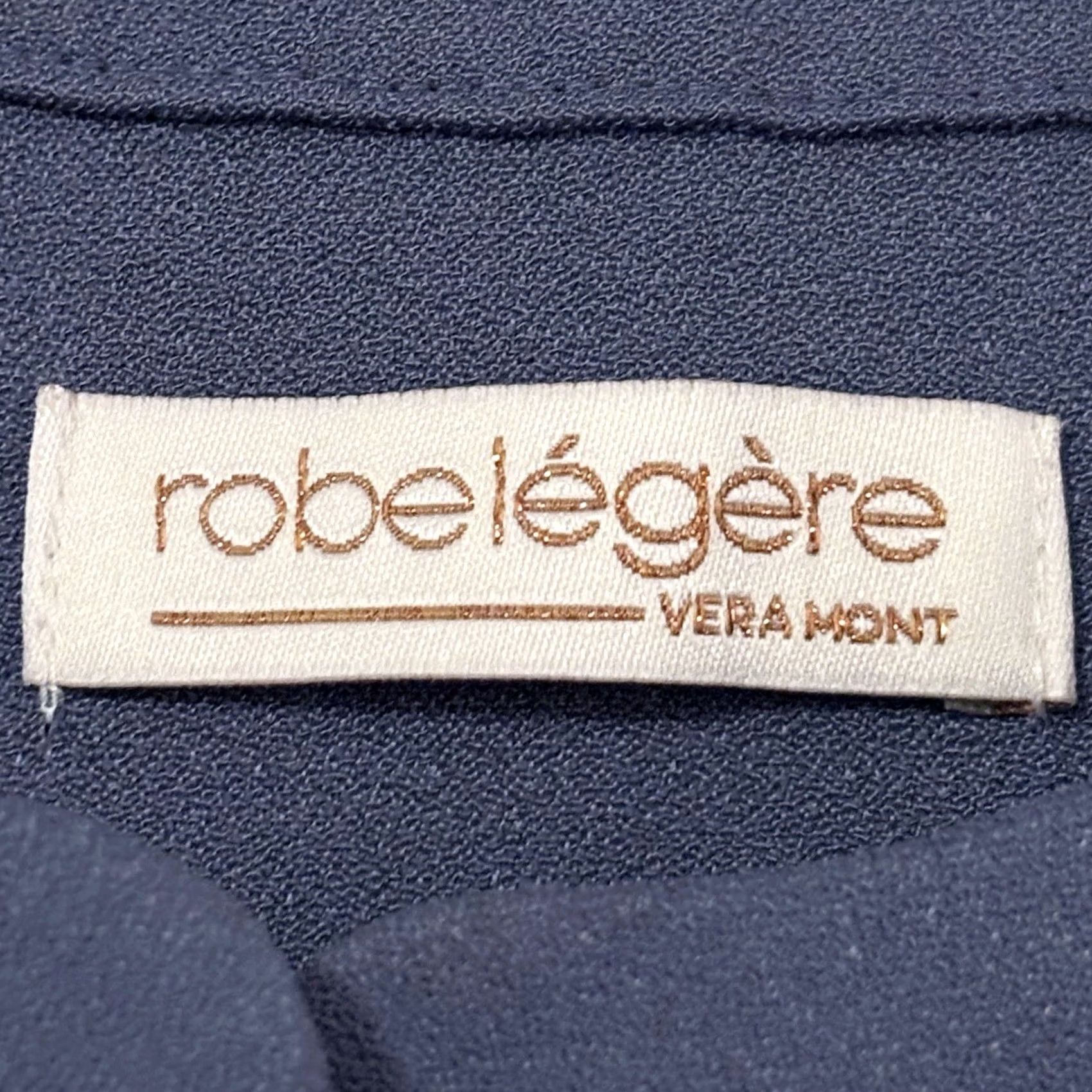 Vintage VINTAGE: No Robe Legere Dress UK 8 Fresh Sky Blue L/S Vera Mont Women’s New With Tags Dress Women UK 8 Spring Summer Autumn Winter"} Size M / US 6-8 / IT 42-44 - 6 Thumbnail