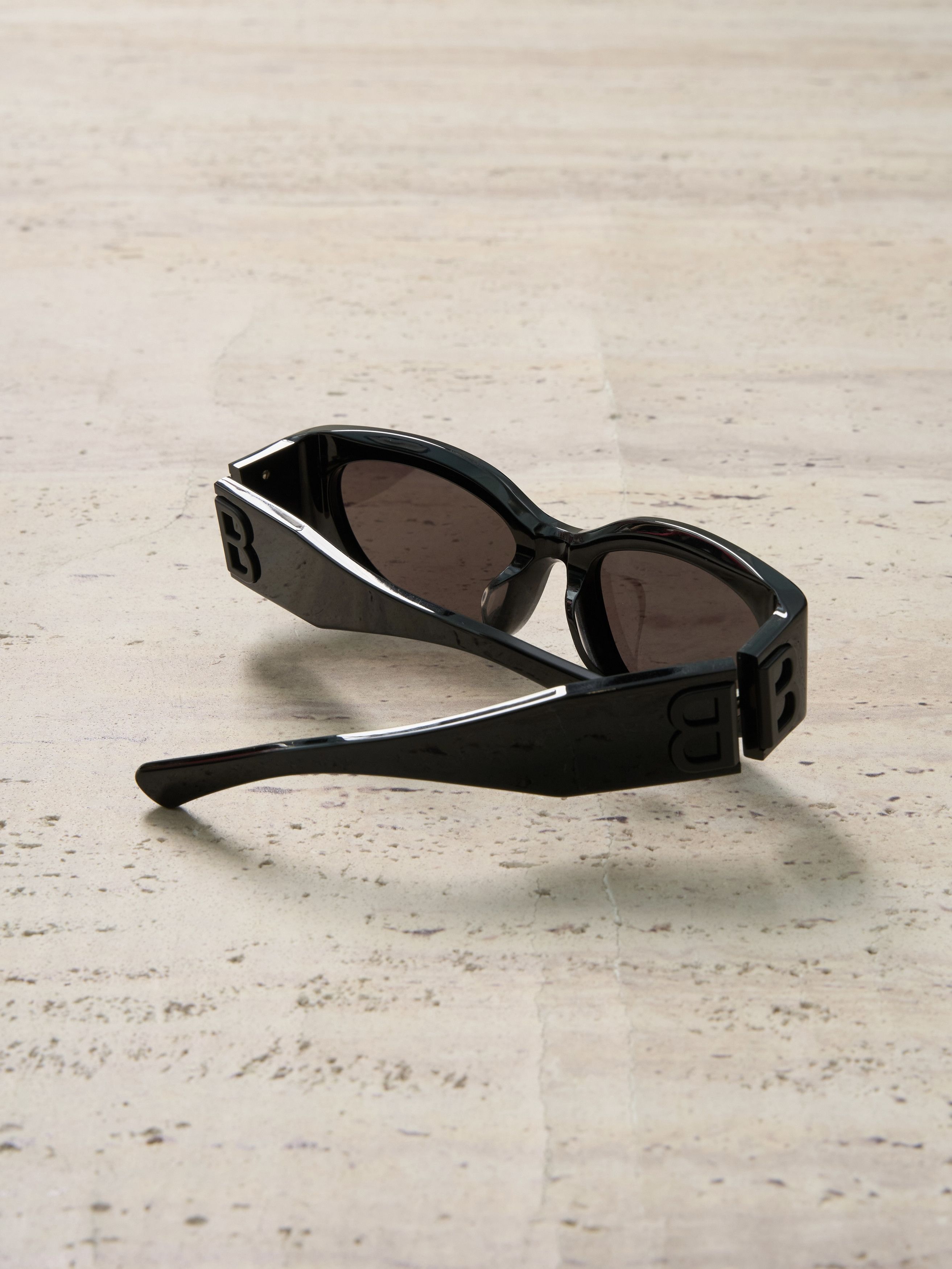 Balenciaga BALENCIAGA BB0324SK 001 Sunglasses BLACK GREY Size ONE SIZE - 6 Thumbnail