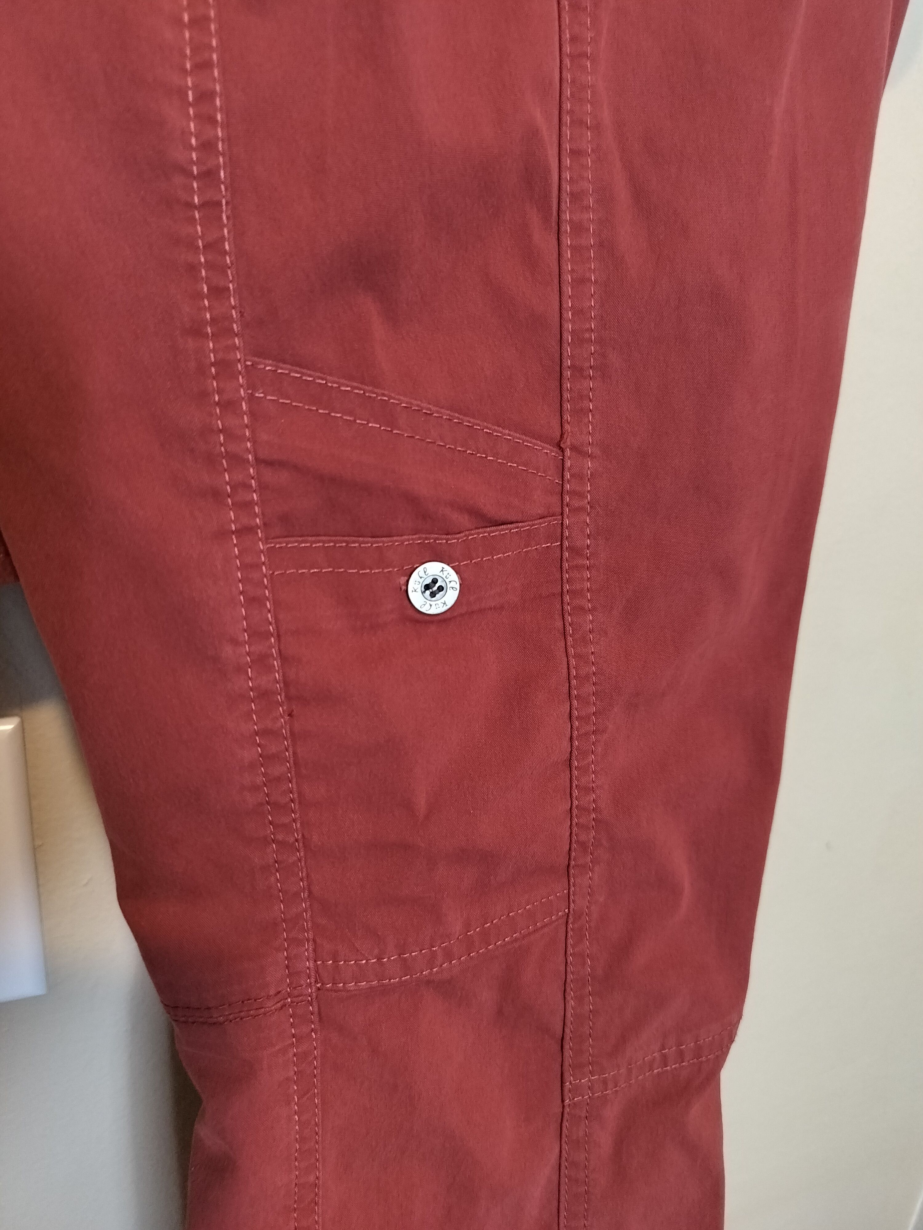 Kuhl Women's Red Kühl Rodden Cargo Pants, title9 Special Edition Size 27" / US 4 / IT 40 - 6 Thumbnail